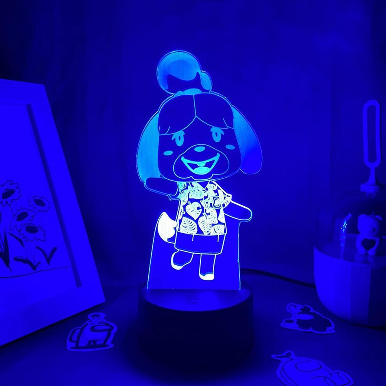 Main image of Weastlinks 16 Color Changing Animal Home Decor Setup Light USB Desk Lamp Illusion Lighting with Remote Control for Nintendo Switch Players
