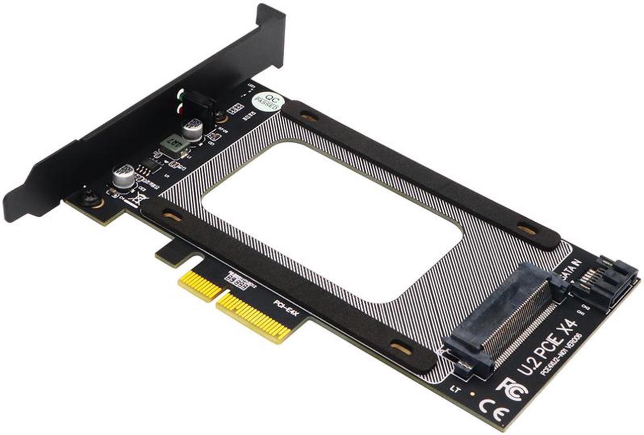 Weastlinks U2 to PCI E Adapter Card Riser PCI Express 3.0 4X U.2 SFF-8639 Adapter PCIe U.2 SSD to PCI-E Card Support NVME U2 SSD