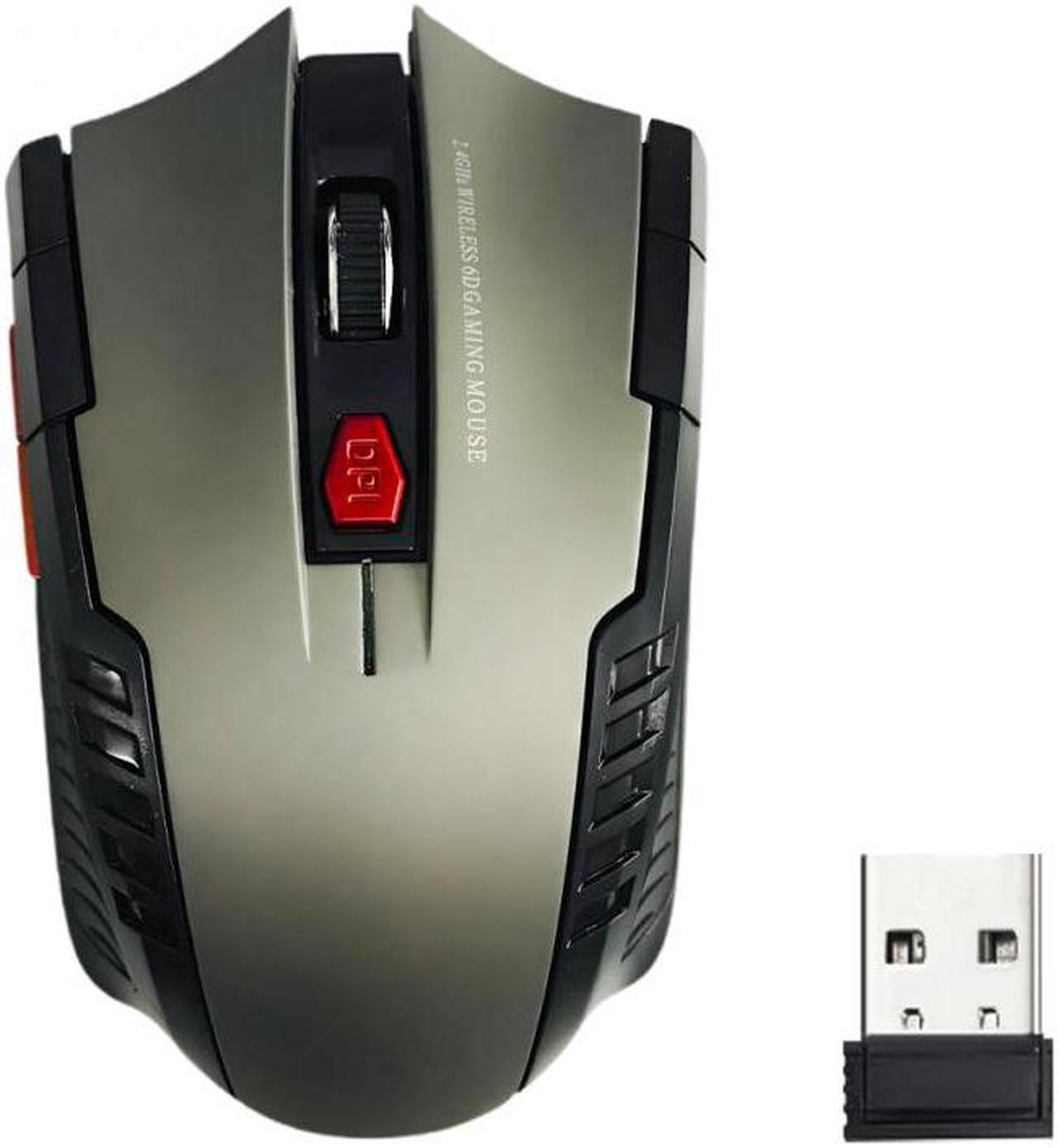 Alt view image 2 of 7 - Weastlinks 2.4G 6 Key Wireless Mouse Game Mouse 1600DPI USB Receiver Gaming Mouse Optical For Laptop Computer PC Gamer