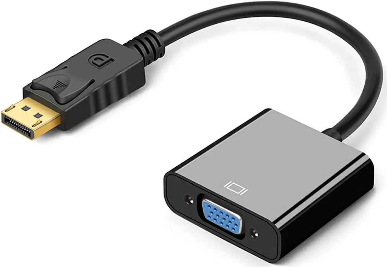 Main image of Weastlinks DP to VGA Adapter Cable 1080P DisplayPort Male to VGA Female Converter Adapter For Projector DTV TV HDVD Laptop
