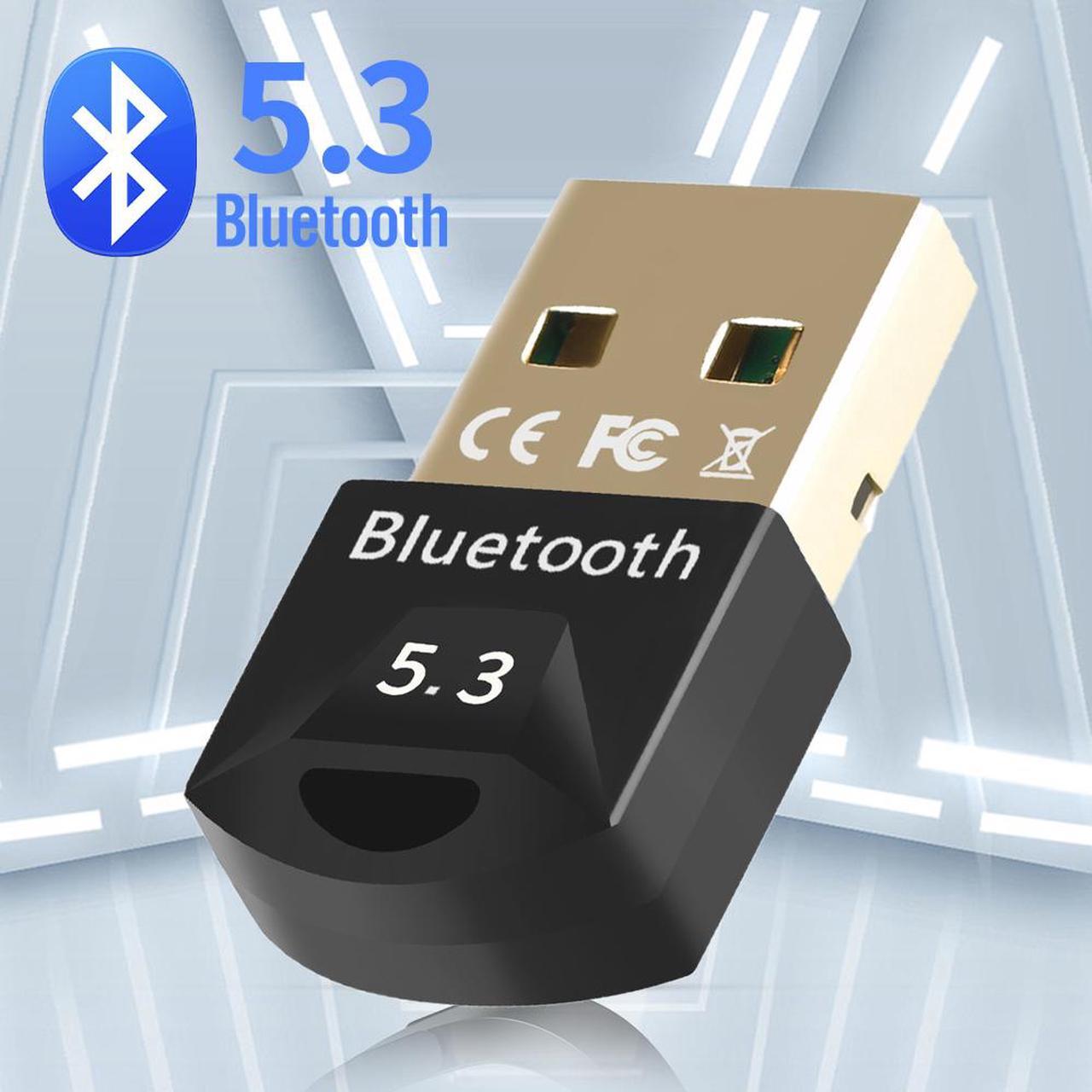 Alt view image 2 of 7 - Weastlinks Bluetooth Adapter for Pc Usb Bluetooth 5.0 Bluetooth 5.3 5.4 Dongle Receiver for Speaker Mouse Keyboard Music Audio Transmitter