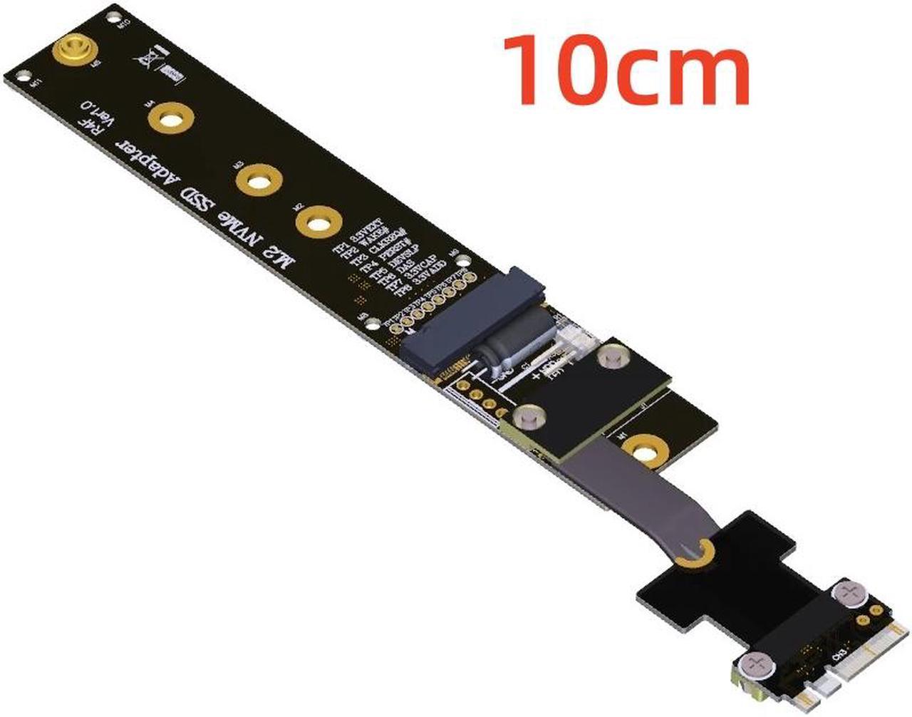 Weastlinks M.2 WiFi A.E key To M.2 NVMe SSD Extension Cable extender Adapter PCIe3.0 x1 full speed