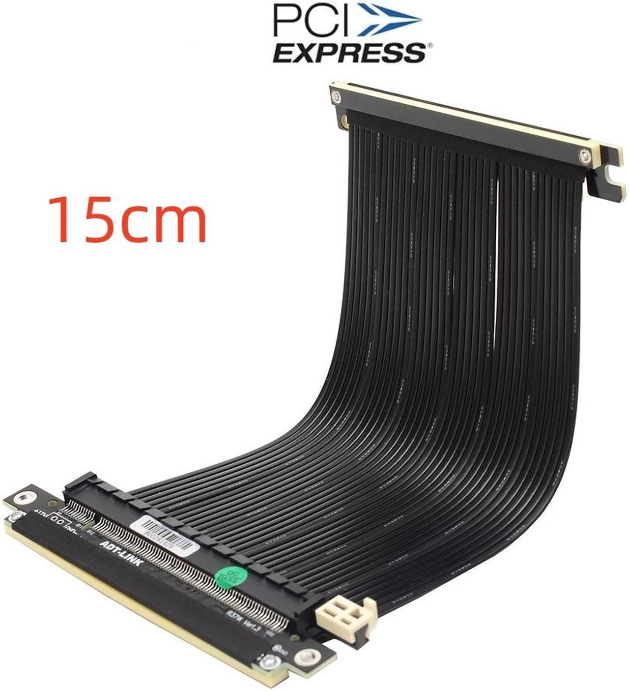 Weastlinks PCIe X16 To X16 Adapter Cable GEN 3 Graphics Video Cards Extension PCI Express 3.0 for ITX Motherboard Chassis Mini Pc-case