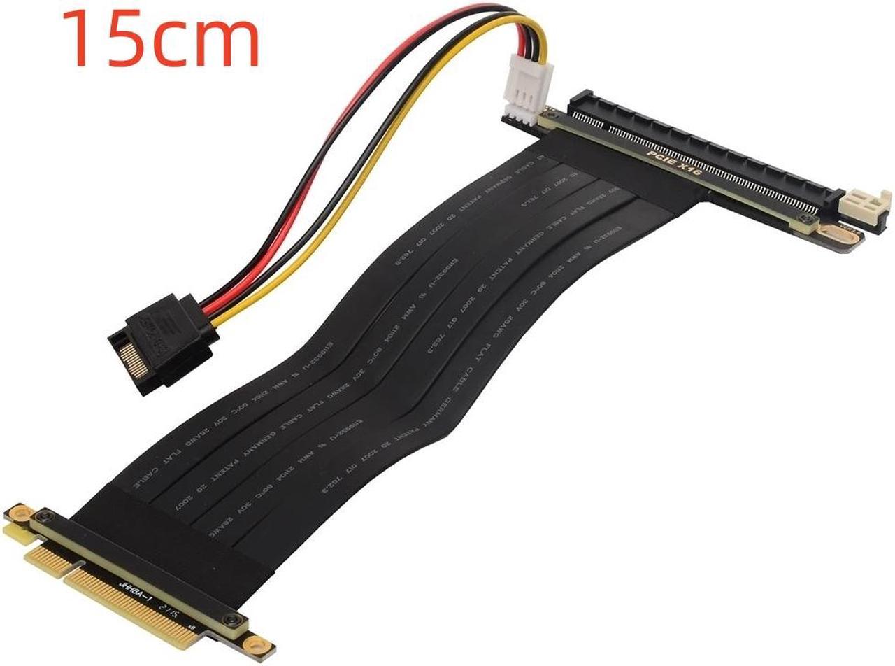 Weastlinks PCI-E 8X To 16x Slot Riser Cable,PCIE 8X Male To PCI-E 16X Female Extension Flexible Ribbon Cable for RTX 3060 Graphics Card