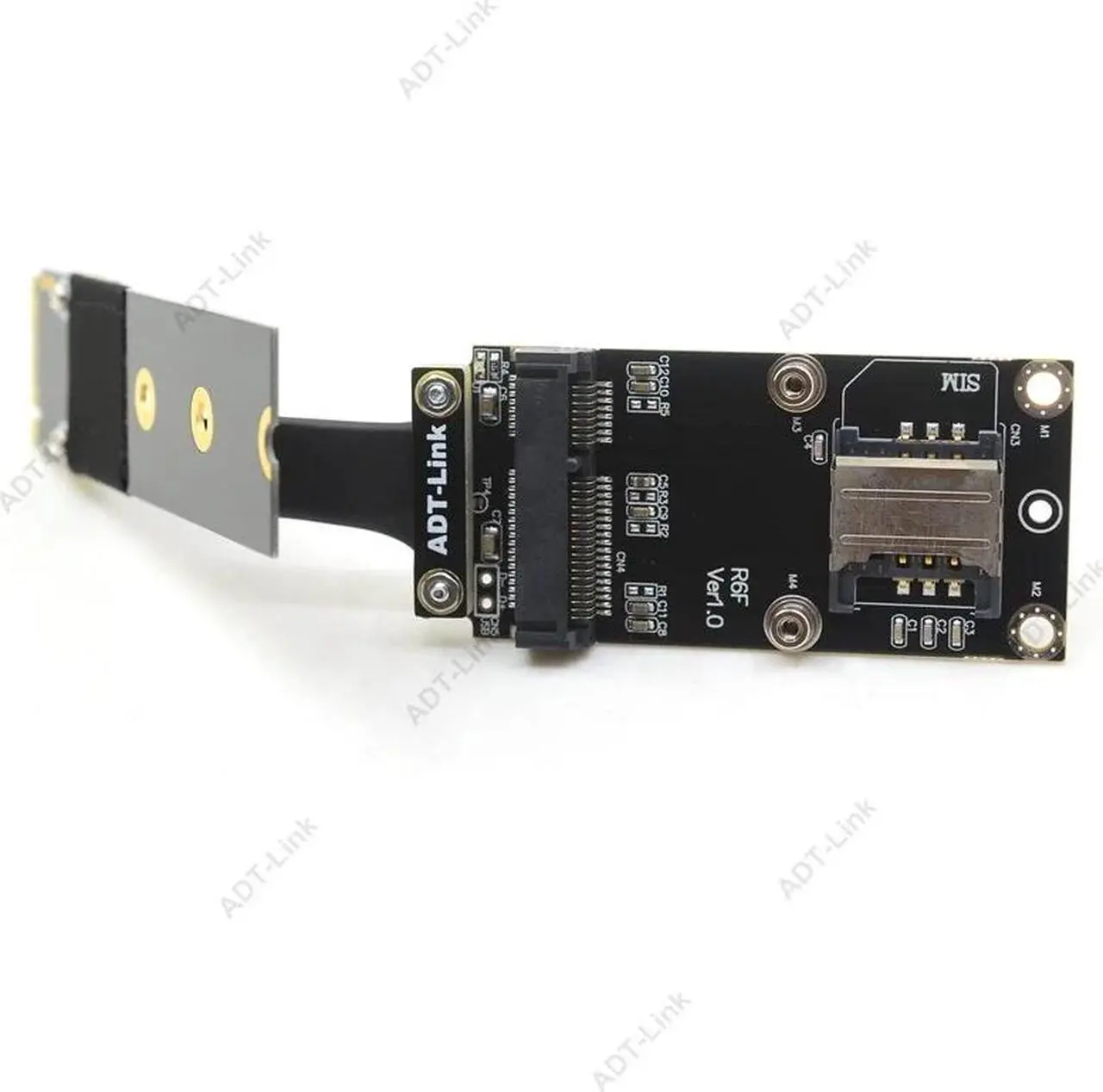 Alt view image 5 of 5 - Weastlinks M.2 NGFF NVMe To M.2 WiFi Key A E extender Extension Cable M.2 NGFF NVMe to mini PCIe Mpcie