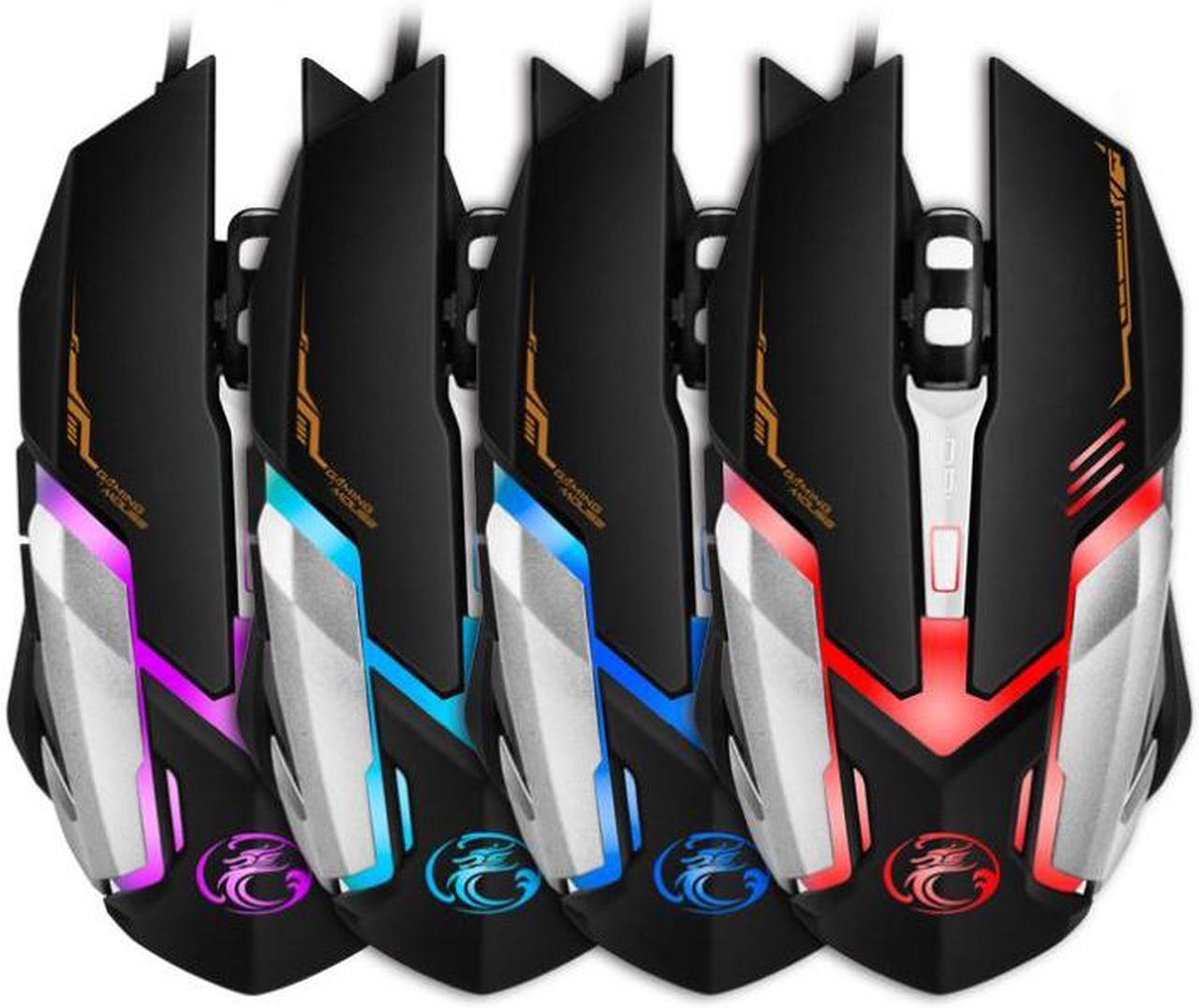 Weastlinks Wired Gaming Mouse Gamer Computer Mouse Gaming Mouse USB Ergonomic Mouse 6 Buttons Game Mice For PC Gamer