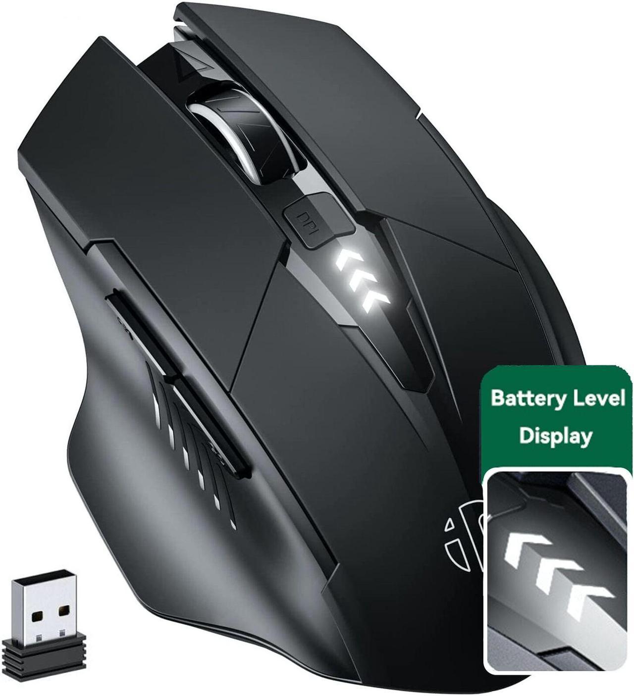 Weastlinks Rechargeable Mouse Wireless Mouse Office Mute Support PC Laptop Tablet Universal