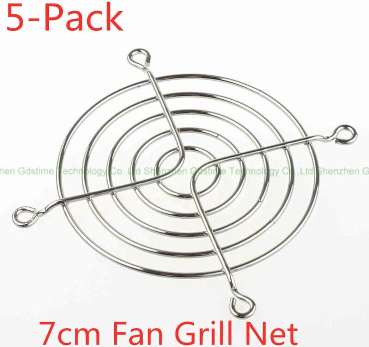 Weastlinks 2PCS DC 5V 12V 24V Fan 7cm 70mm 7015 70x70x15mm Ultrathin Brushless Axial Cooling Fan 7015 Fan XH2.54 2Pin Fan Grill Net