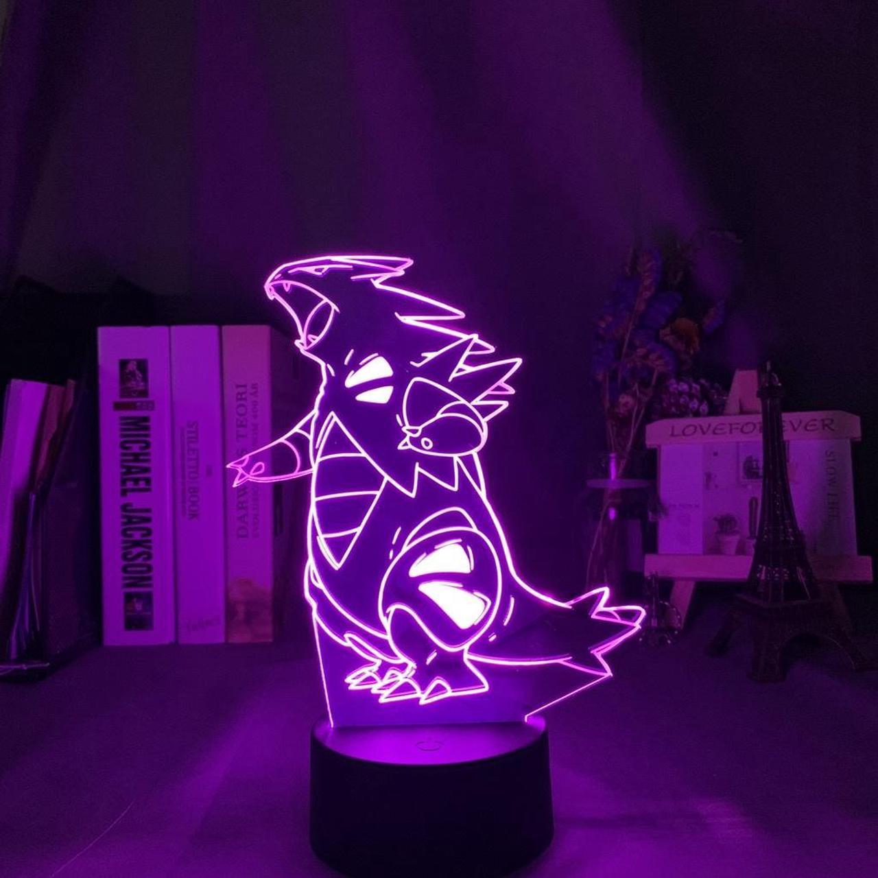 Weastlinks Cute Pokemon Vaporeon Anime Figures 3D Led Night Light Model Toys Children Bed Room Decor Birthday Gift Christmas Gifts for Kids