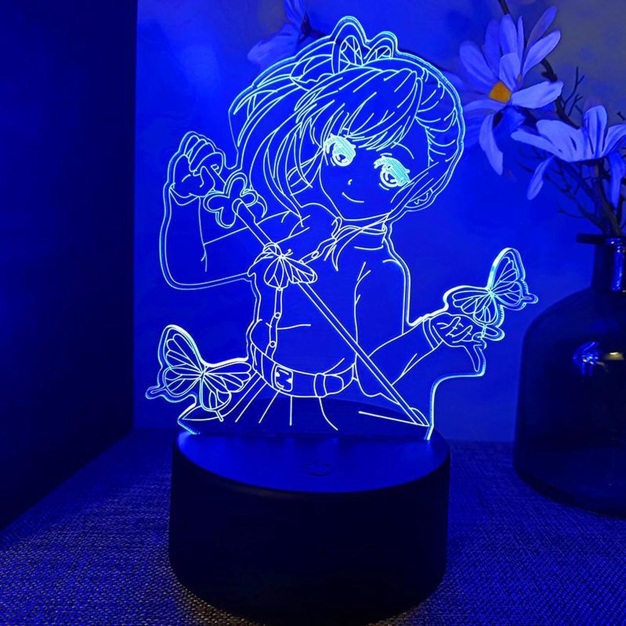 Weastlinks Demon Slayer Kimetsu No Yaiba Nezuko Rengoku Zenitsu Tanjiro 3d Led Lamp Bedroom Manga Anime Figure Night Lights Children Gift