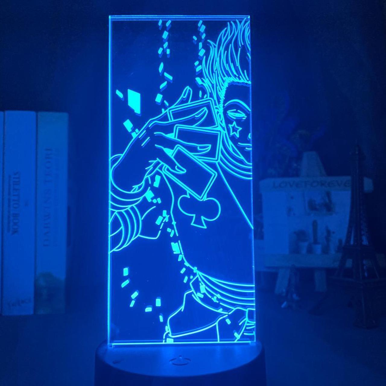 Weastlinks Acrylic 3D Lamp Anime Hunter X Hunter Killua and Gon for Bedroom Decor Nightlight Birthday Gift Led Night Light Manga Hxh Killua