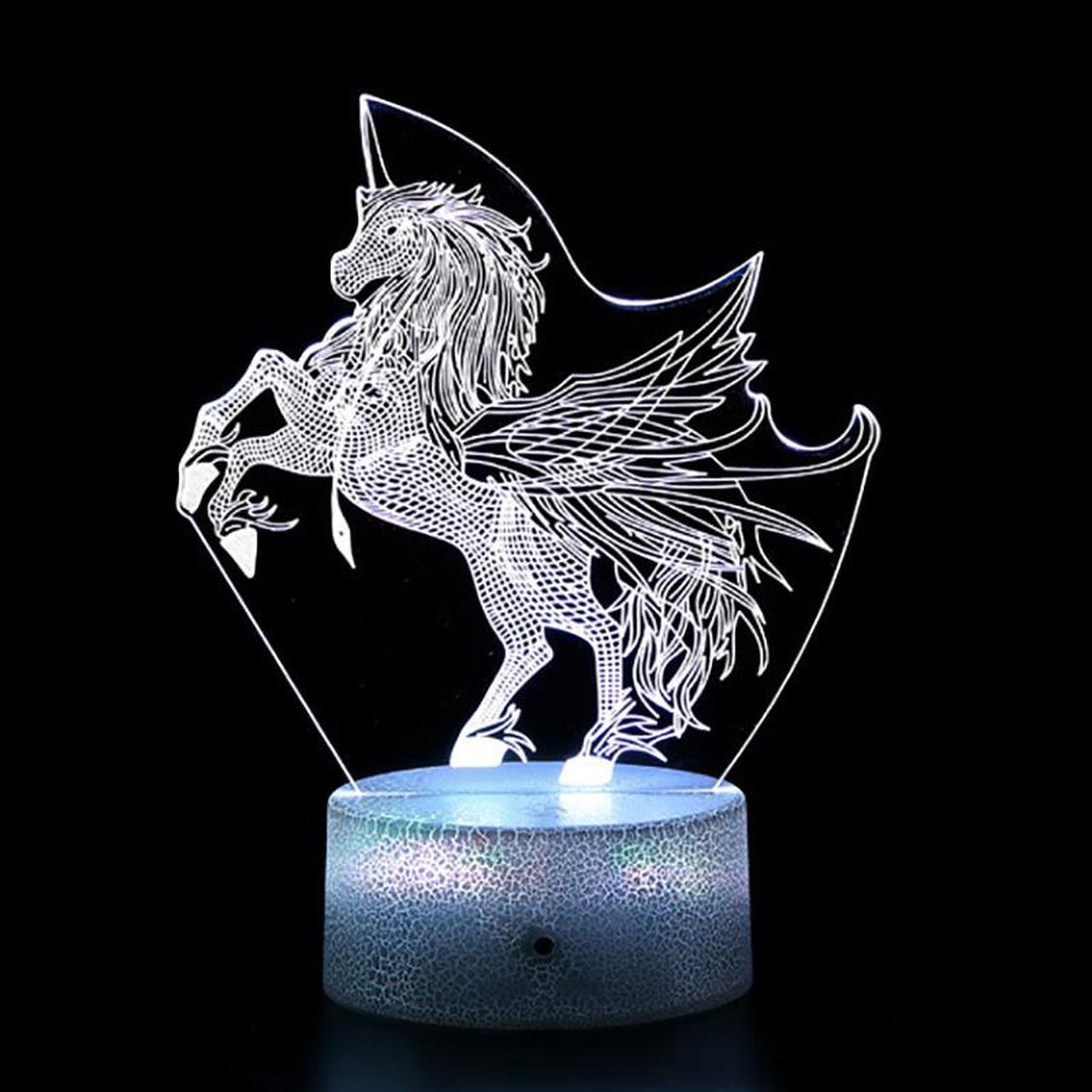 Weastlinks Unicorn Horse Night Lights Rechargeable Valentines Day Love Led Lamp Wedding Decoration Romantic Anniversary Girlfriend Gift