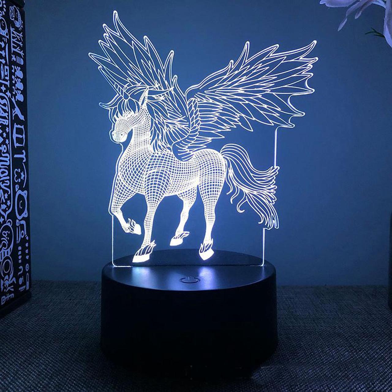 Weastlinks Unicorn Horse Night Lights Rechargeable Valentines Day Love Led Lamp Wedding Decoration Romantic Anniversary Girlfriend Gift