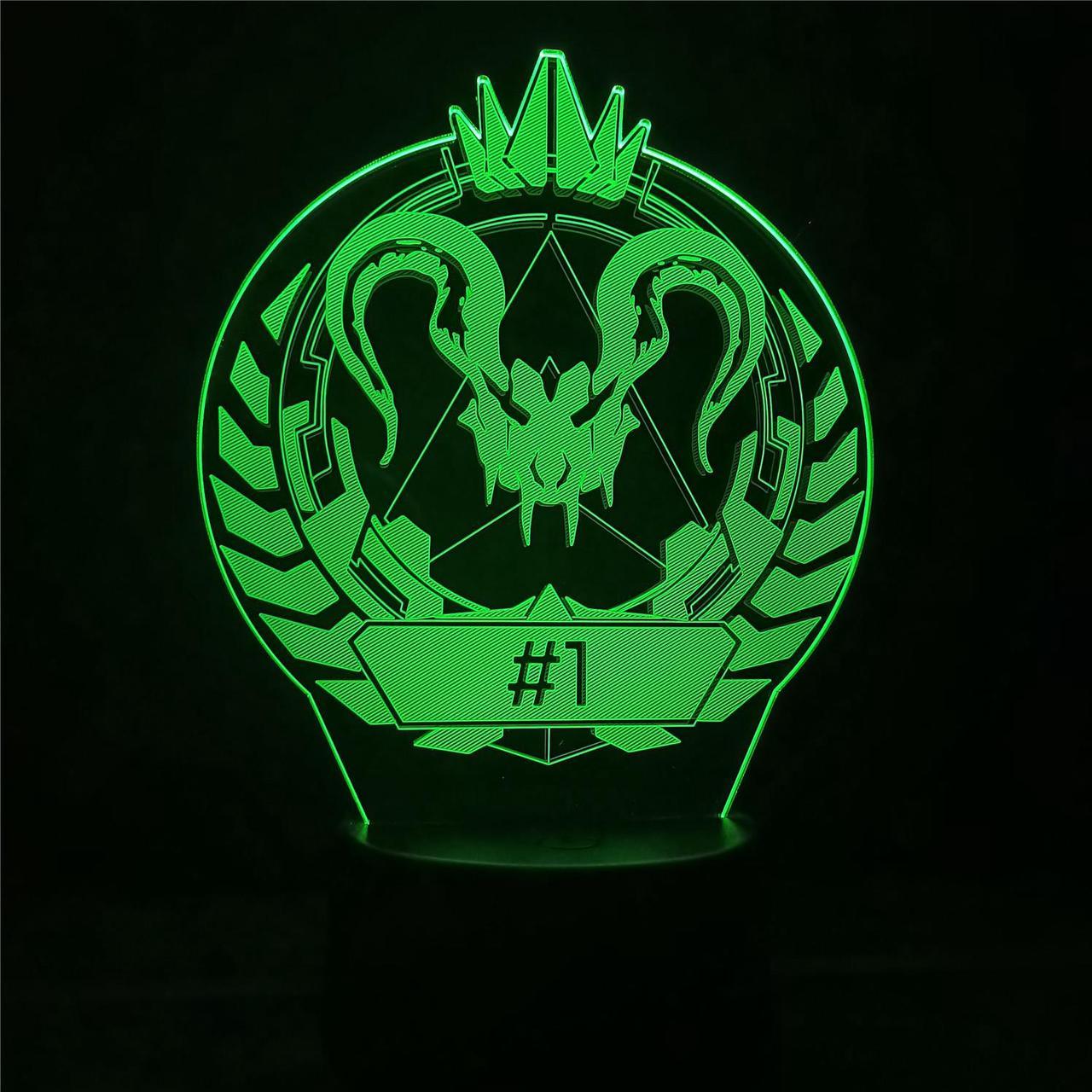 Weastlinks 16 Colors Changing Gaming Night Light For Xbox 3D Acrylic LED Touch Table Lamp Atmosphere Room Decor Illusion Lamp For Kids Gift