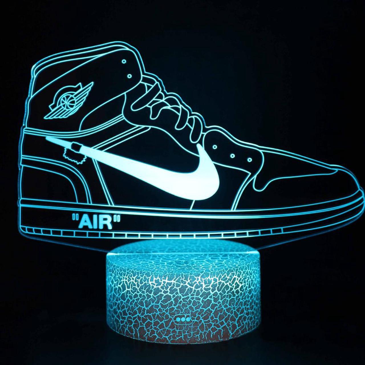 Weastlinks Shoe Series Led Night Light Bedside Lamp Home Decoration Room Boy Bedroom Bedside Table Decor Sports Fan Gift