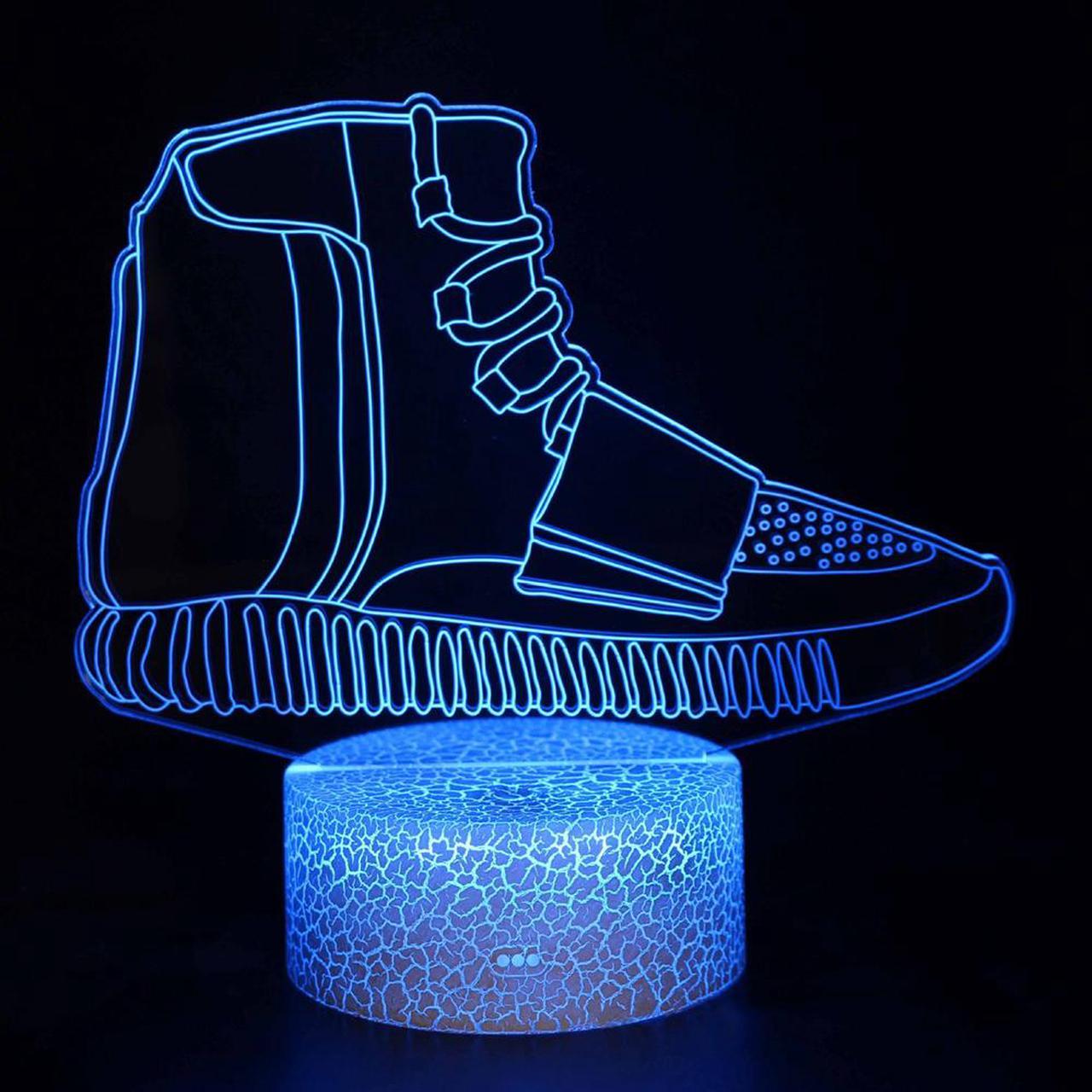 Weastlinks Shoe Series Led Night Light Bedside Lamp Home Decoration Room Boy Bedroom Bedside Table Decor Sports Fan Gift