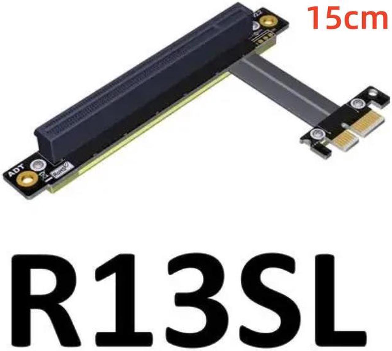 Weastlinks 1X to 16X PCIe Flexible Flat Extension FFC PCI Express 1 to 16 X Adapter Riser Card Adapter PCI-E Extender Cable PCI-E