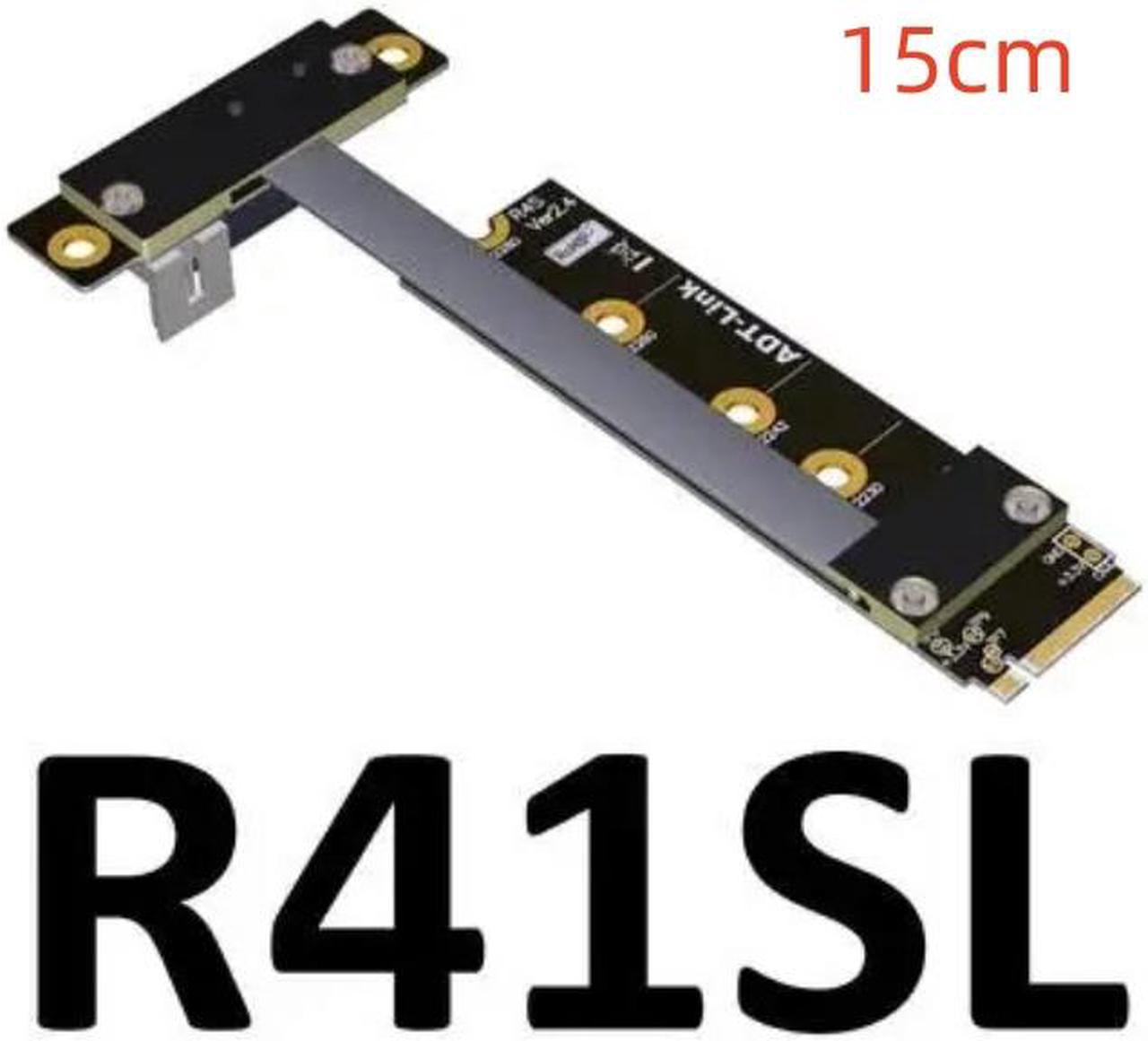 Weastlinks 8G/bps PCIE x1 pci-e 1x 3.0 TO M.2 NGFF NVMe key M Riser Adapter Card Extension Ribbon Cable M2 key-M 1 Pci-express