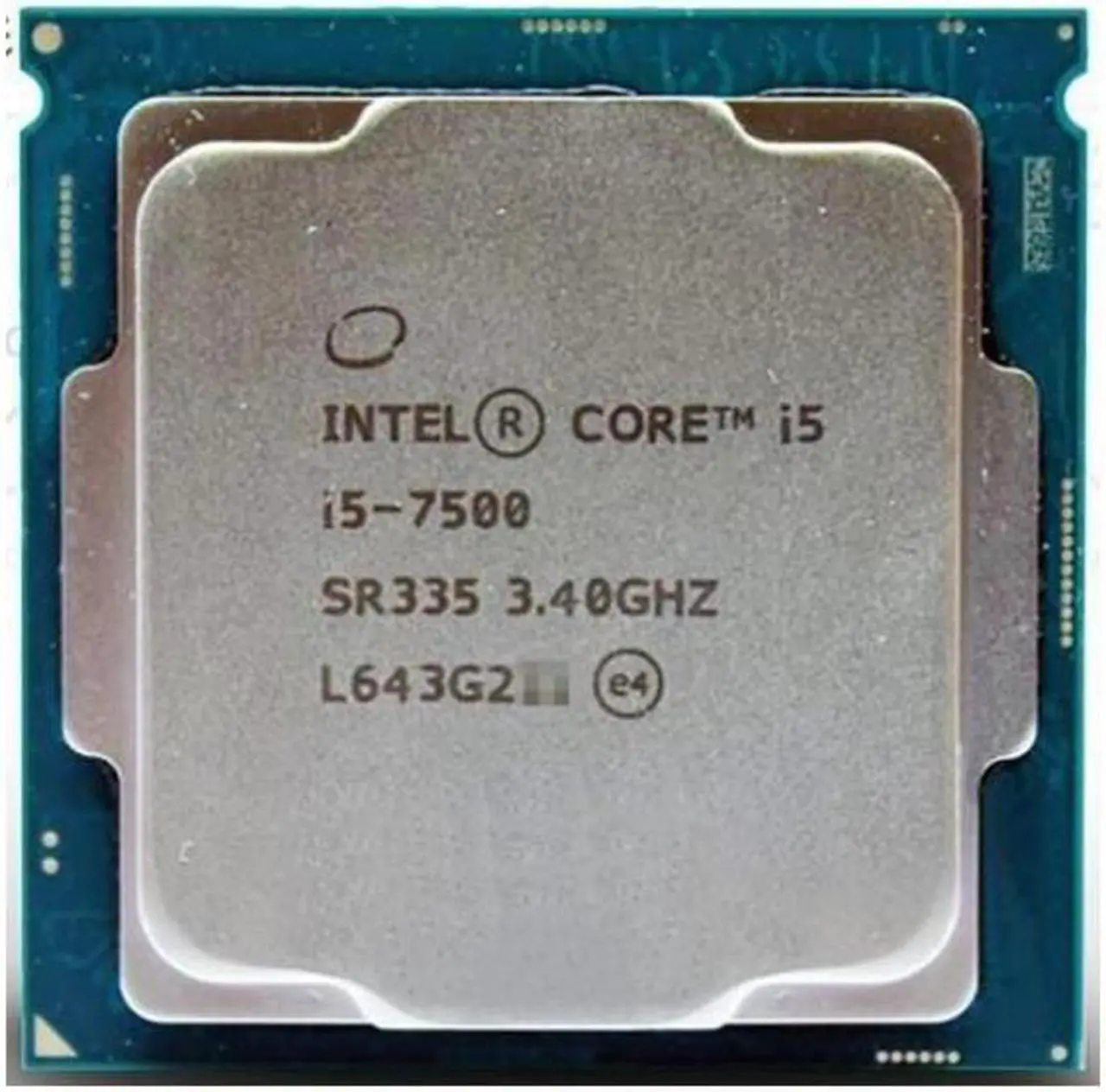 Alt view image 3 of 4 - Intel Core i5-7500 Kaby Lake Desktop Processor i5 7th Gen, 4 Cores up to 3.8 GHz LGA 1151 65W BX80677I57500