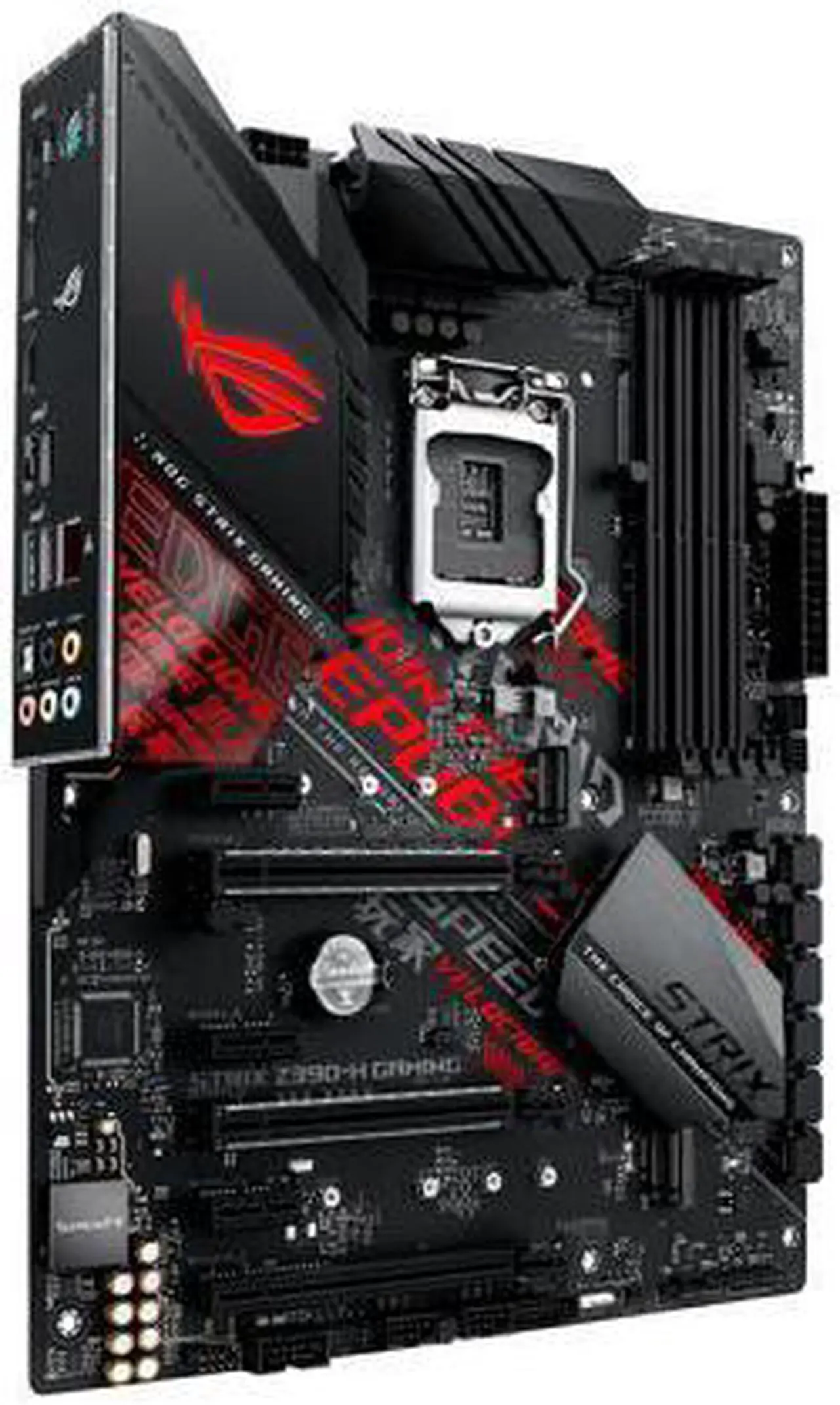 Alt view image 3 of 7 - ASUS ROG Strix Z390-H Gaming Motherboard LGA1151 (Intel 8th and 9th Gen) ATX DDR4 DP HDMI M.2 USB 3.1 Gen2 Gigabit LAN