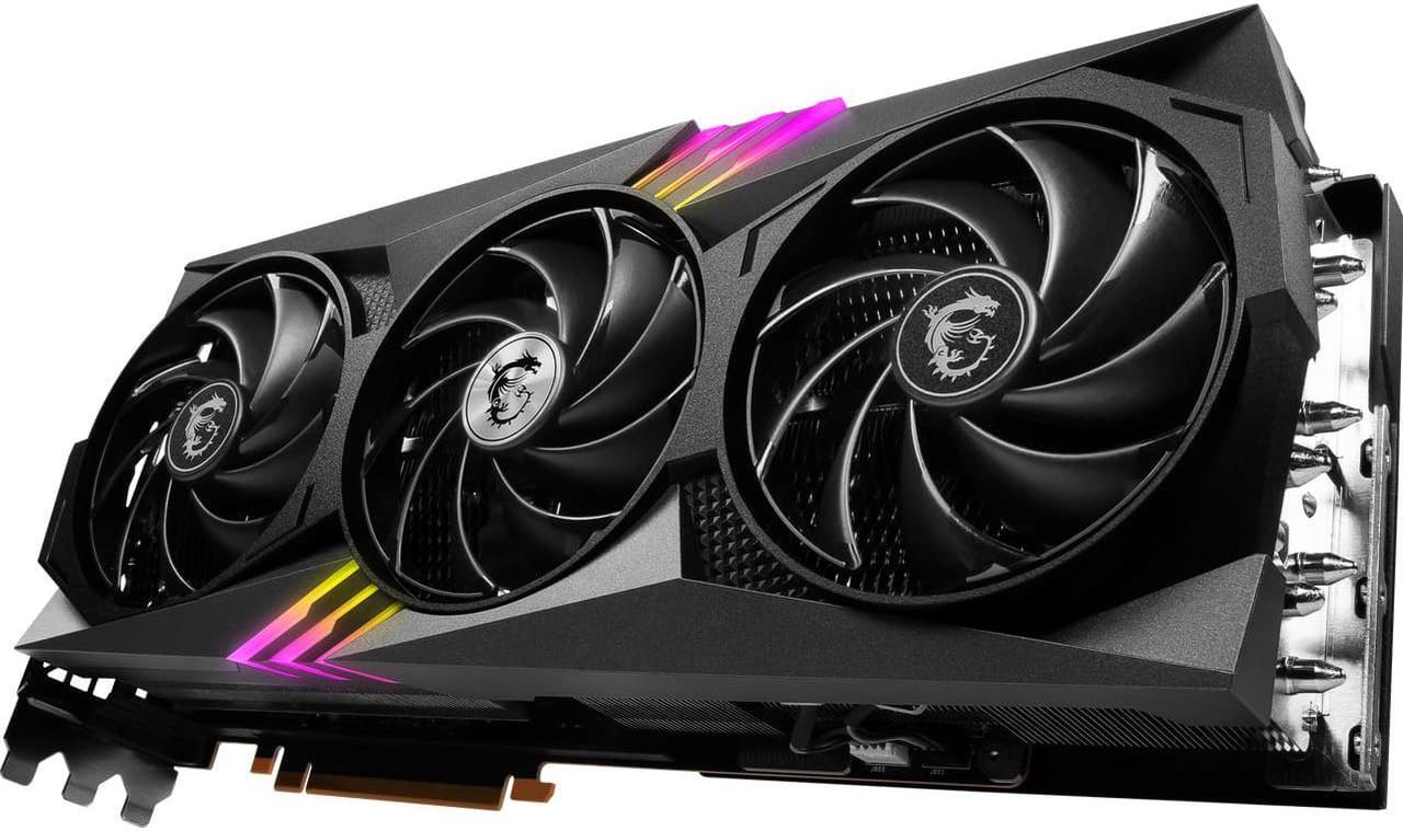 Alt view image 5 of 5 - MSI Gaming (MSI) GeForce RTX 4090 24GB GDDR6X PCI Express 4.0 Video Card RTX 4090 GAMING X TRIO 24G