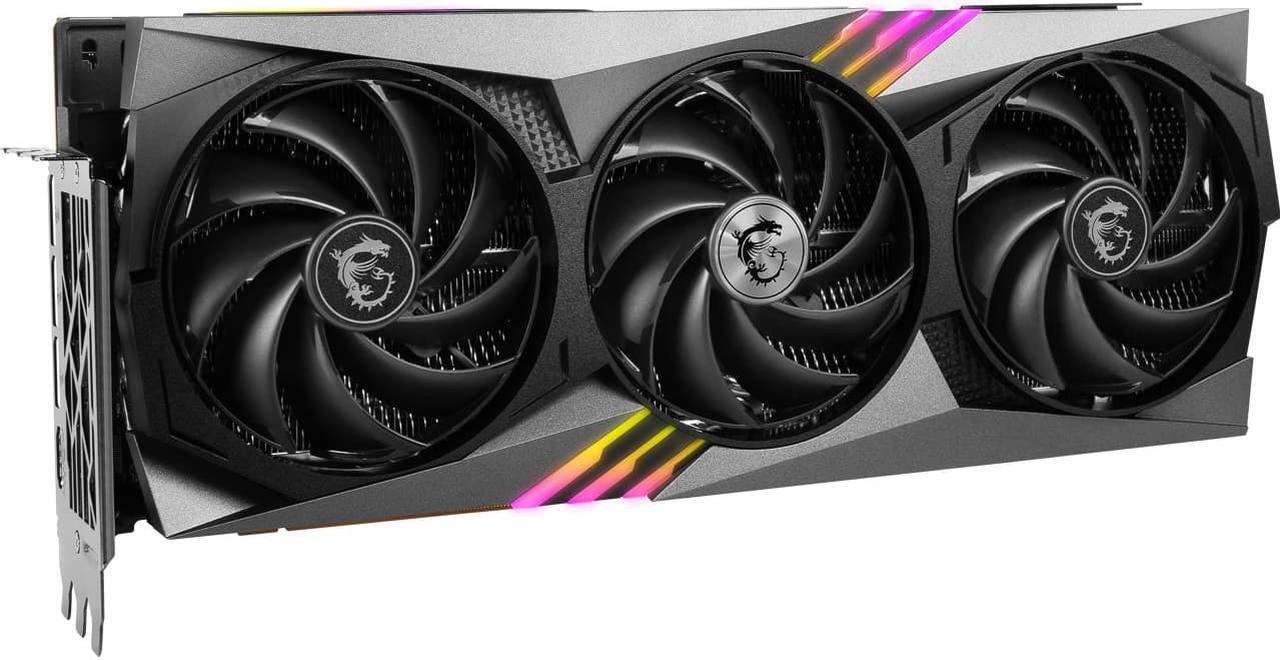 Alt view image 4 of 5 - MSI Gaming (MSI) GeForce RTX 4090 24GB GDDR6X PCI Express 4.0 Video Card RTX 4090 GAMING X TRIO 24G