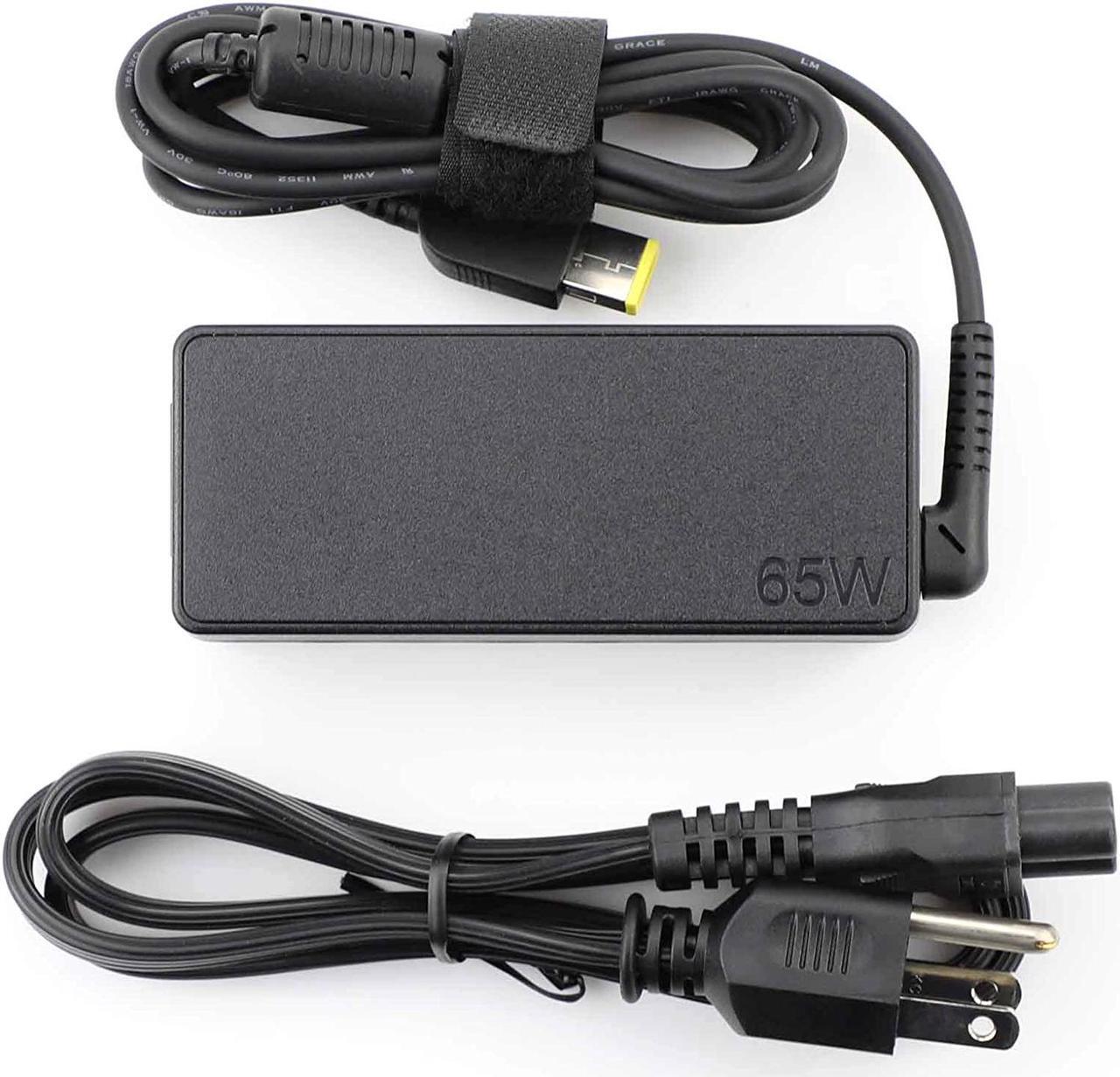 Main image of 65W 20V 3.25A For Lenovo ThinkPad AC Charger Adapter SQUARE SLIM TIP