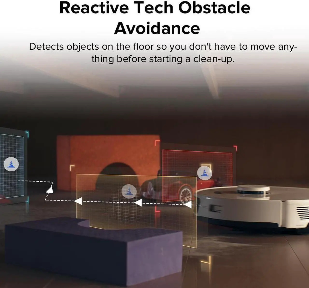 Alt view image 6 of 7 - Roborock S7 Max Ultra Robot Vacuum Cleaner, Self-Drying, Self-Washing, Self-Emptying,5500Pa Suction, Reactive Tech Obstacle Avoidance, White (Renewed)