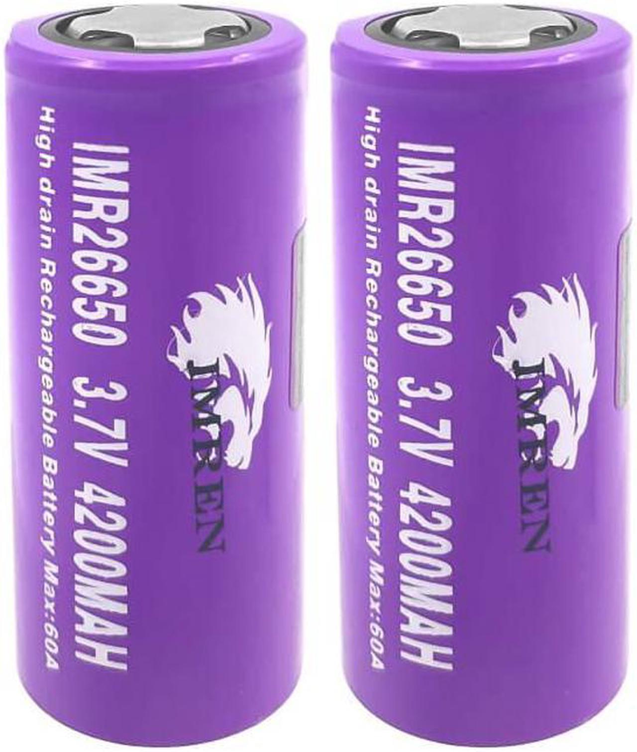 Main image of IMREN 26650 4200mAh 60A Battery (2Pack)