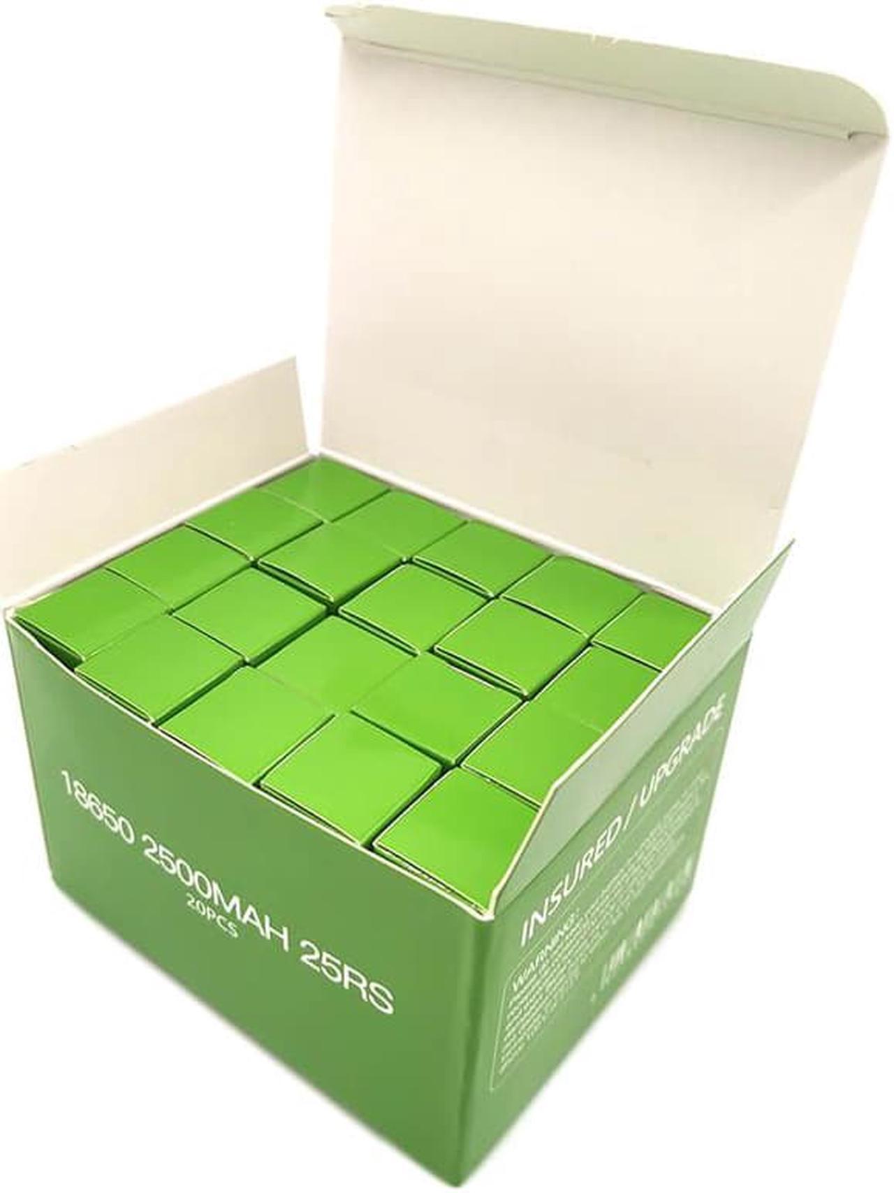Alt view image 2 of 7 - IMREN 25RS 18650 Rechargeable Battery Pack 2500mAh 20pcs