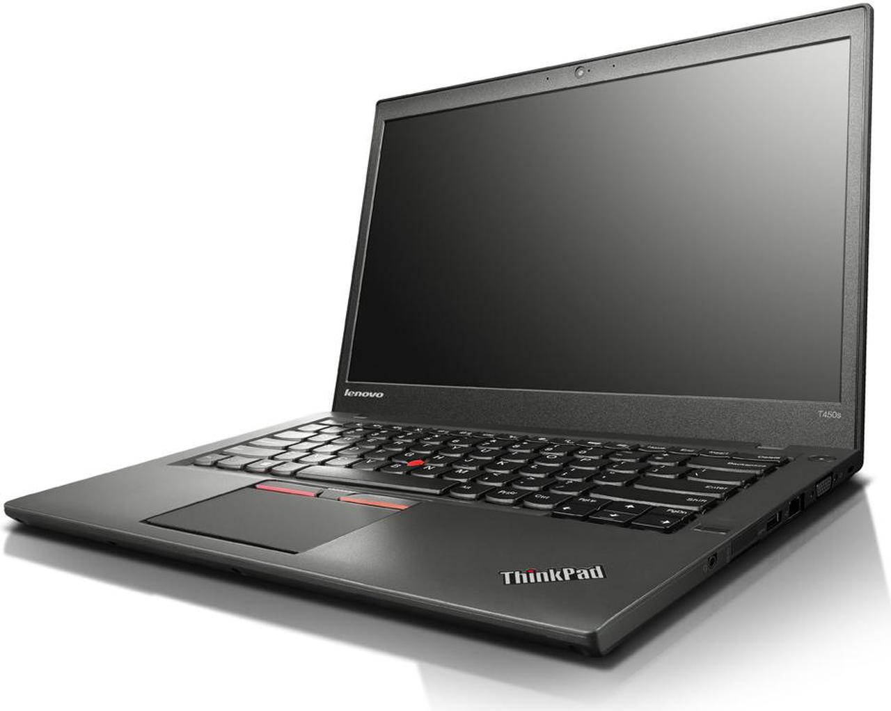 LENOVO ThinkPad T450s 20BWS3WY04 Home & Business Laptop (Intel(R) Core(TM) i5-5300U 2.30GHz, 8GB RAM, 256GB SSD, 14" Screen, GPU: Intel(R) HD Graphics 5500)