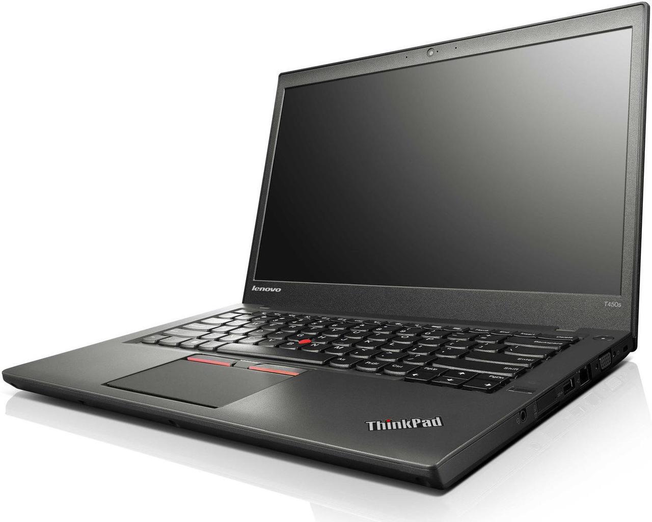 Lenovo ThinkPad T450s 20BX001LUS Home & Business Laptop (Intel Core i7-5600U 2.60GHz, 8GB RAM 256GB SSD, Screen 14", GPU: Intel HD Graphics 5500)