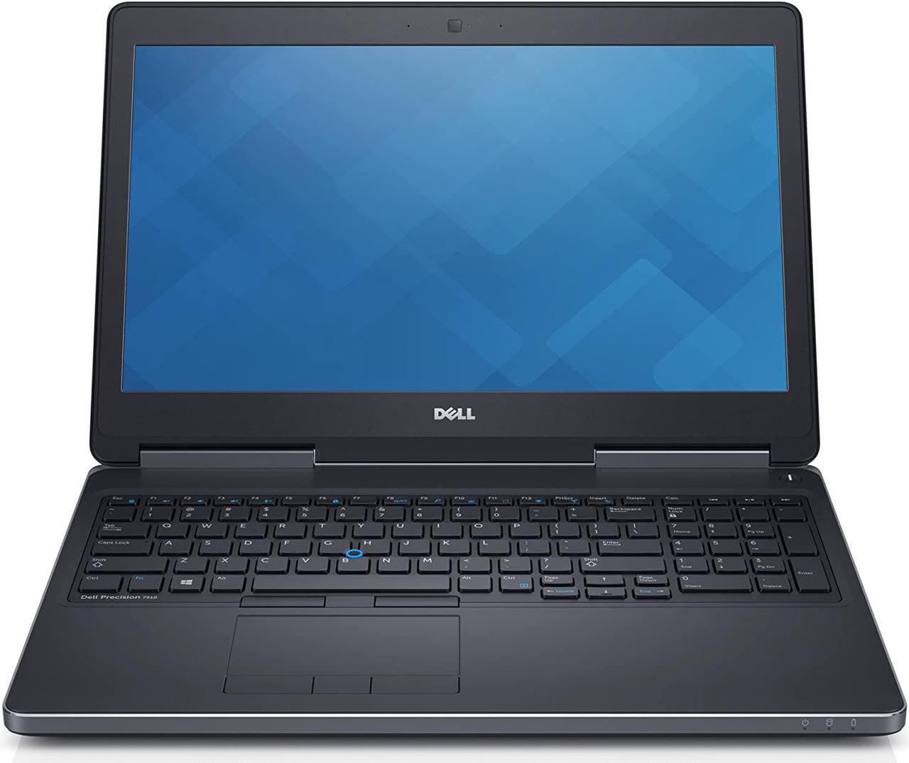 Dell Precision 7510 Laptop Intel Core i7-6820HQ 2.70GHz, RAM 32 GB, 256 GB SSD, GPU: NVIDIA Quadro M1000M