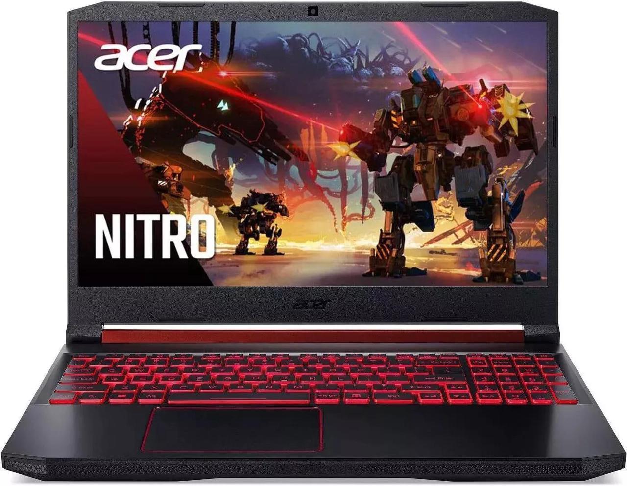 Main image of Acer Nitro 5 AN515-54 - 15.6" FHD Gaming Laptop Intel Core 2.60GHz 16GB RAM 256GB SSD NVIDIA GeForce RTX 2060 - Windows 11 Home
