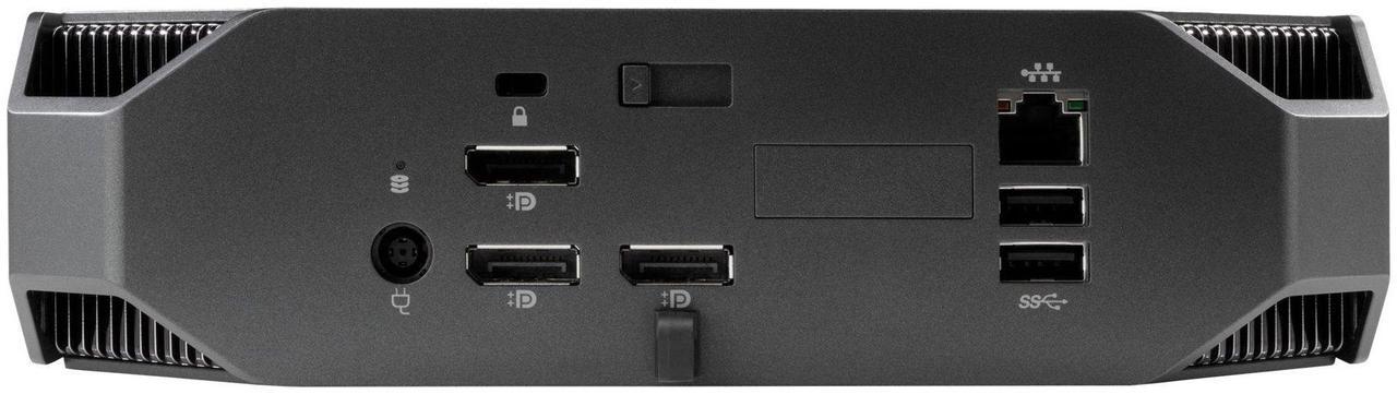 Alt view image 4 of 4 - HP Z2 Mini G3 Workstation MFF - Intel Xeon E3-1225 v6 3.30GHz 16GB RAM 512GB SSD NVIDIA Quadro M620 2GB - Windows 10 Pro