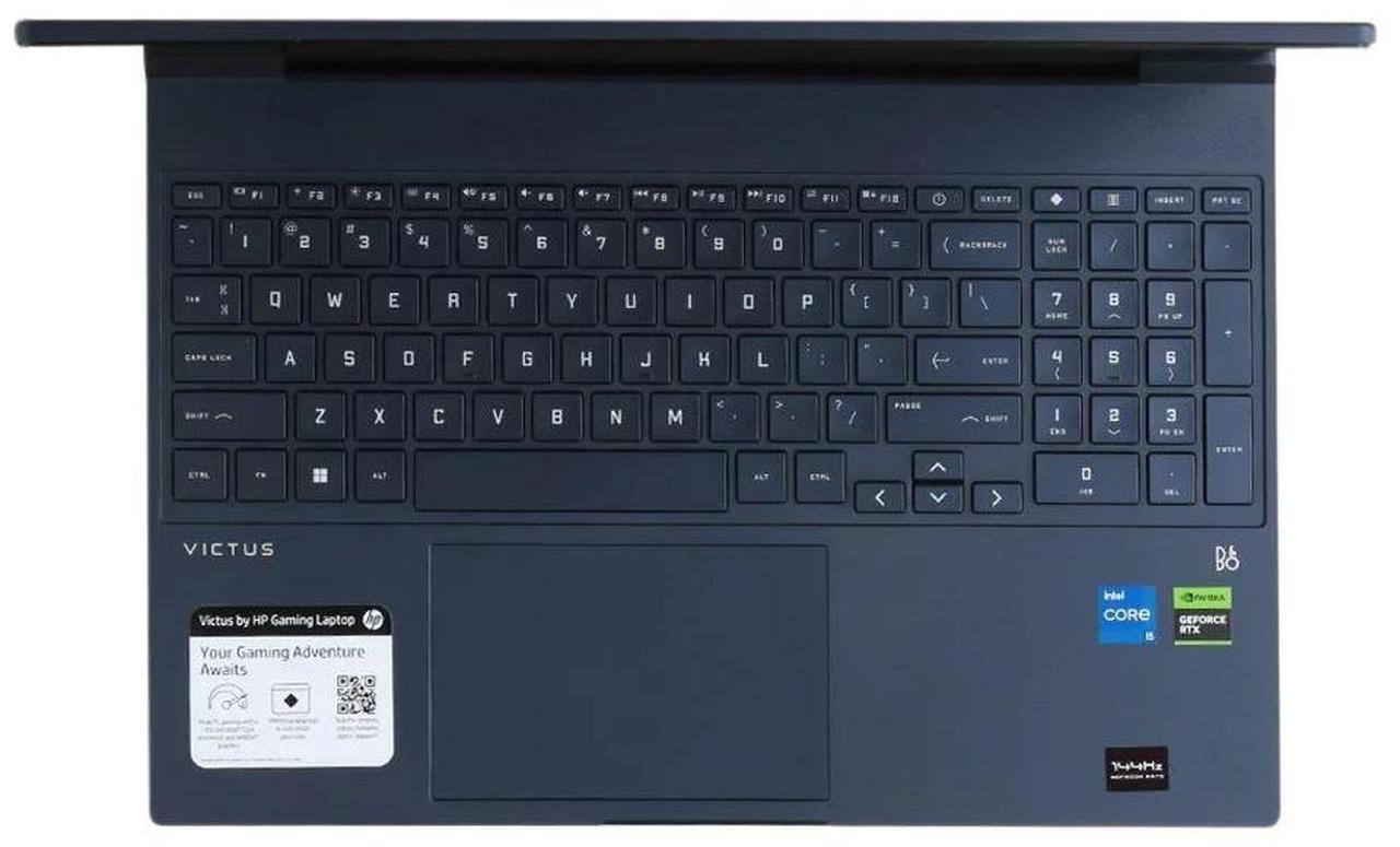 Alt view image 2 of 5 - HP Victus 15z-fb100 - 15.6" FHD Gaming Laptop AMD Ryzen 5 7535HS 1.80GHz 8GB RAM 512GB SSD NVIDIA GeForce RTX 2050 - Windows 11 Home