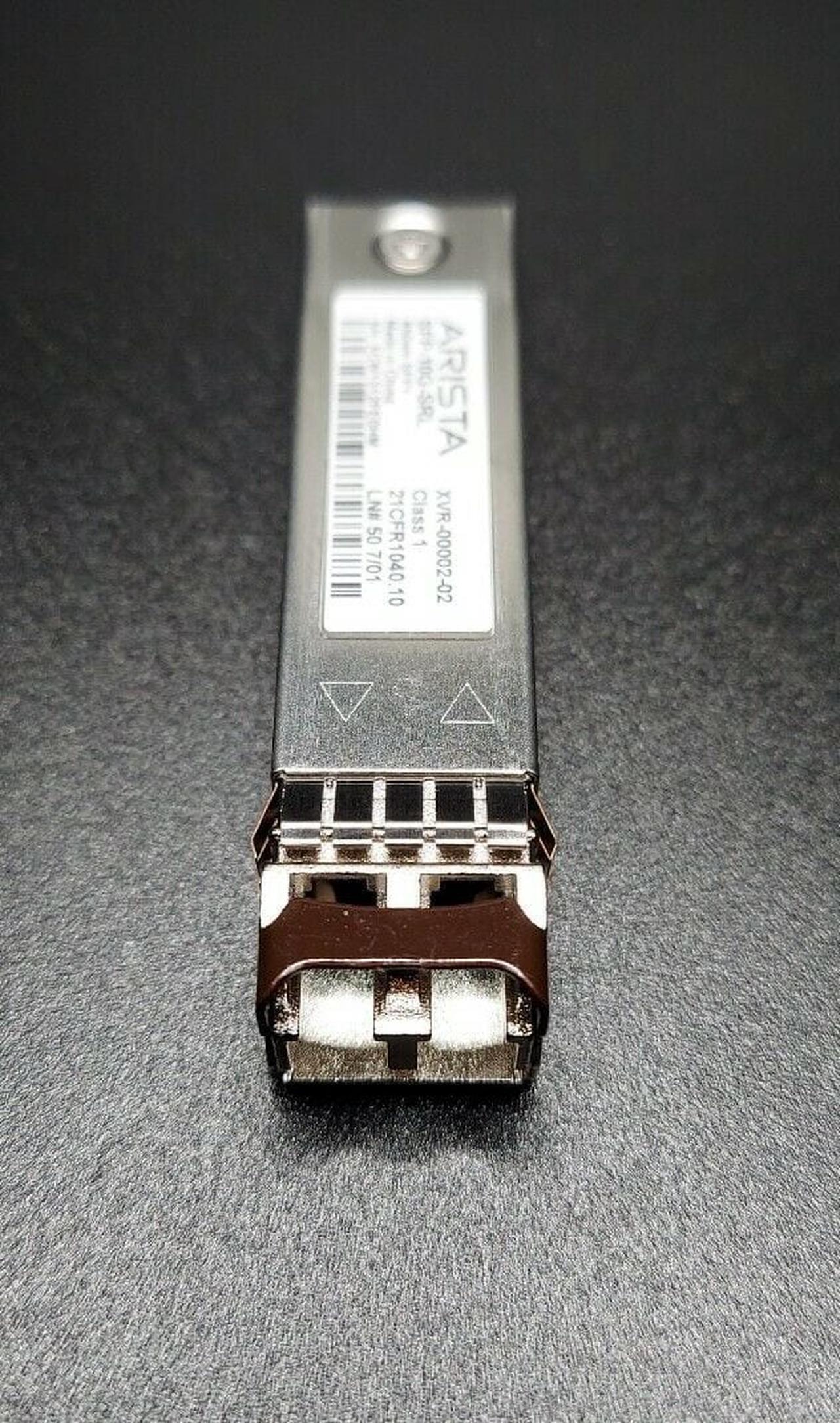 Alt view image 2 of 3 - GENUINE SFP-10G-SRL ARISTA 10GB 850nm SFP+ GBIC Transceiver XVR-00002-02