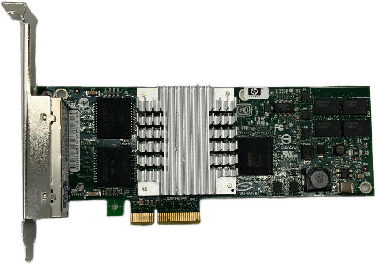 Alt view image 2 of 3 - HP 435508-B21 NC364T Quad Port Gigabit Server Adapter