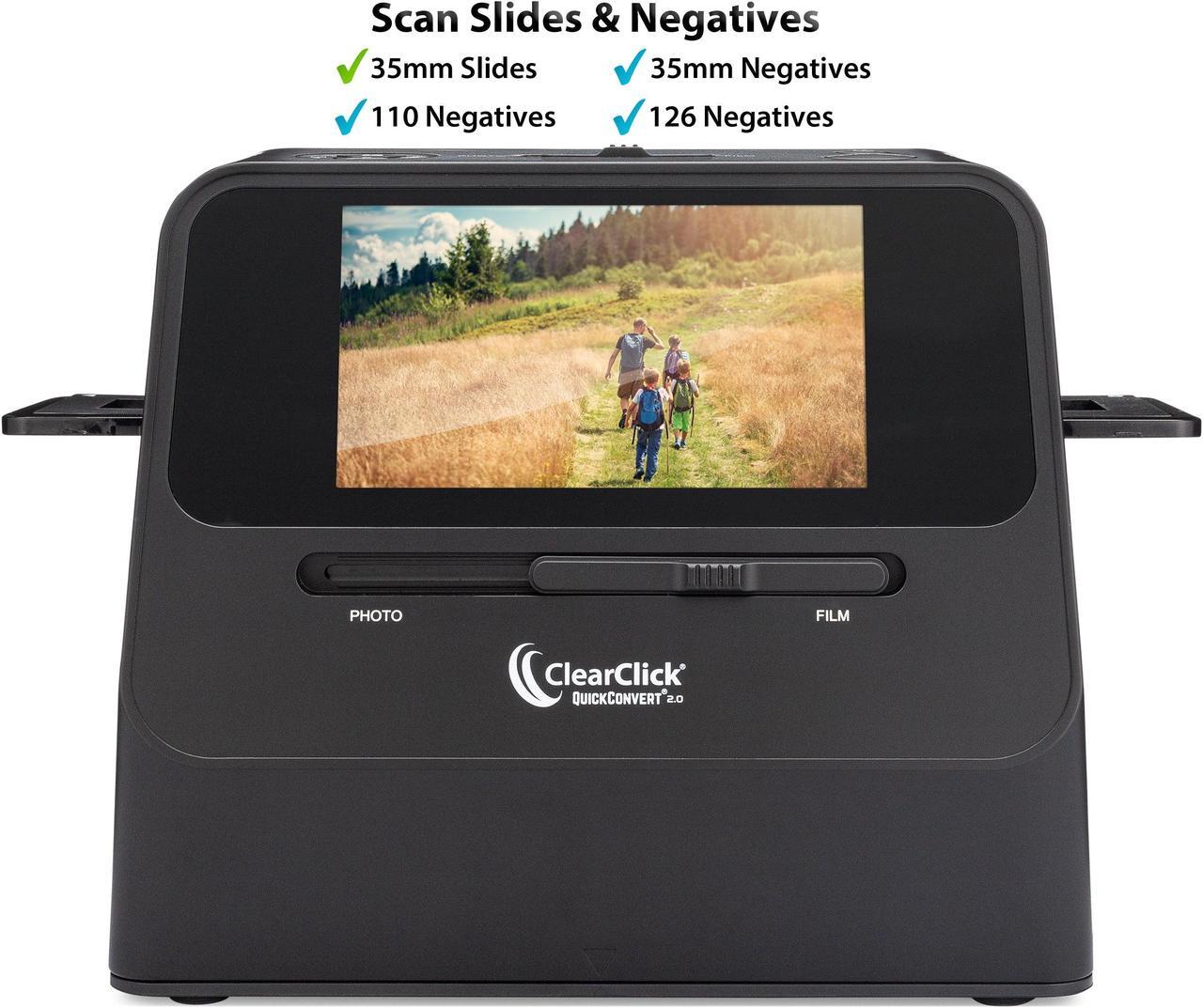 Alt view image 6 of 8 - clearclick 14 mp quickconvert 2.0 photo, slide, and negative scanner - scan 4x6 photos & 35mm, 110, 126 film