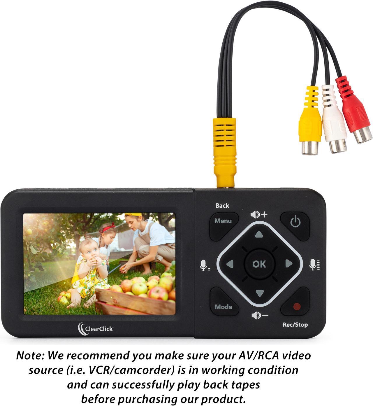 Alt view image 2 of 7 - ClearClick HD Video Capture Box Ultimate - Capture and Stream Video from HDMI, RCA, VHS, VCR, DVD, Camcorders, Hi8