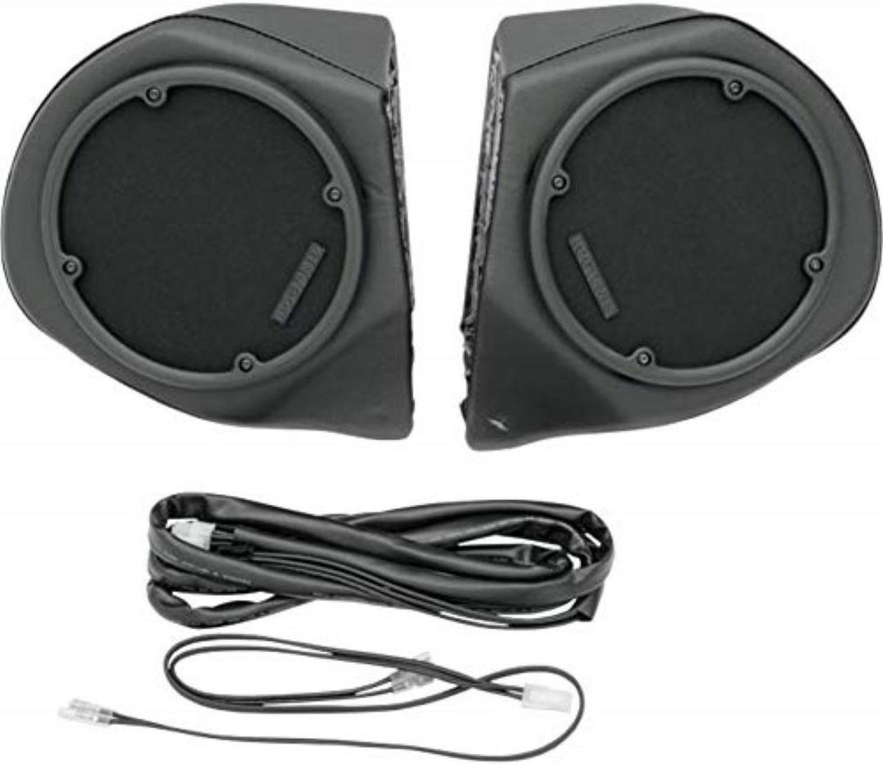 Alt view image 2 of 3 - Hogtunes RR-SPKR-POD Rear Speaker Pods 99-13 models w/ radio and King tour boxes