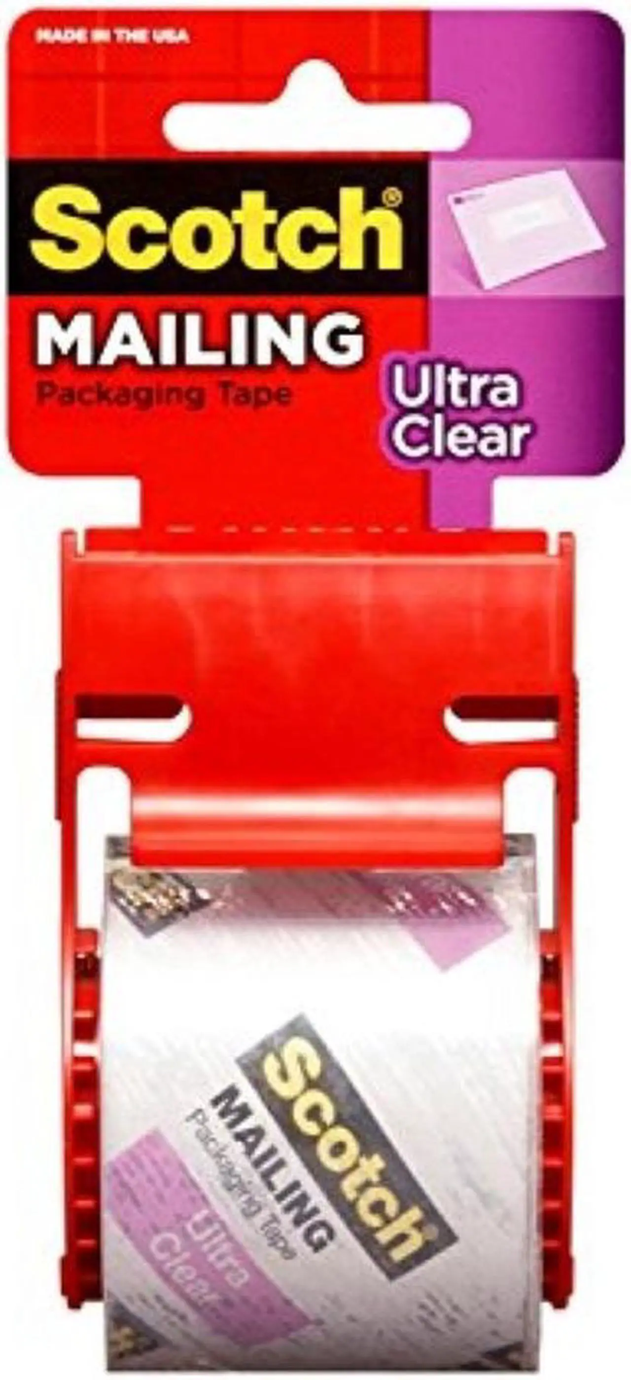 Alt view image 5 of 9 - 3m 2in. x 800in. Clear Scotch Mailing Tape  141