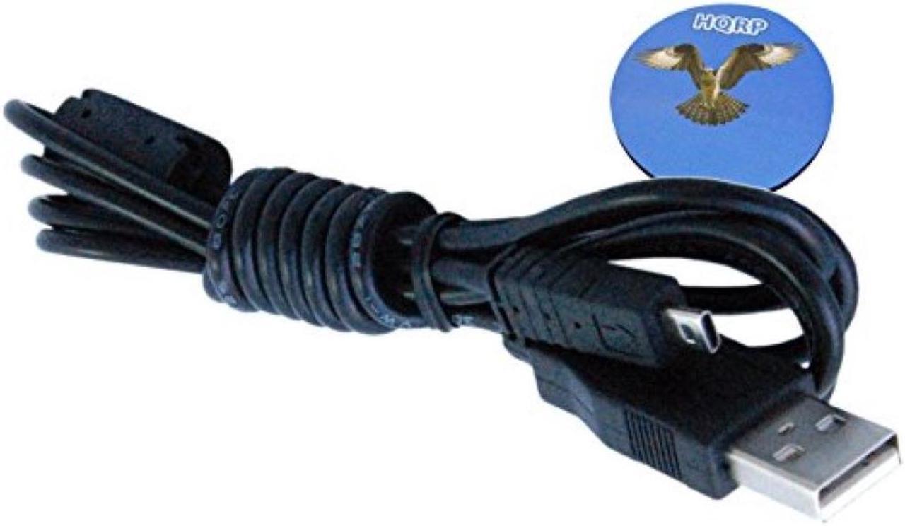 Alt view image 6 of 6 - HQRP USB Image Transfer / Battery Charging Cable for Sony Cyber-shot DSC-TF1 DSC-W710 DSC-W730 DSC-W800 DSC-W810 DSC-W830 Digital Camera Cord + HQRP Coaster