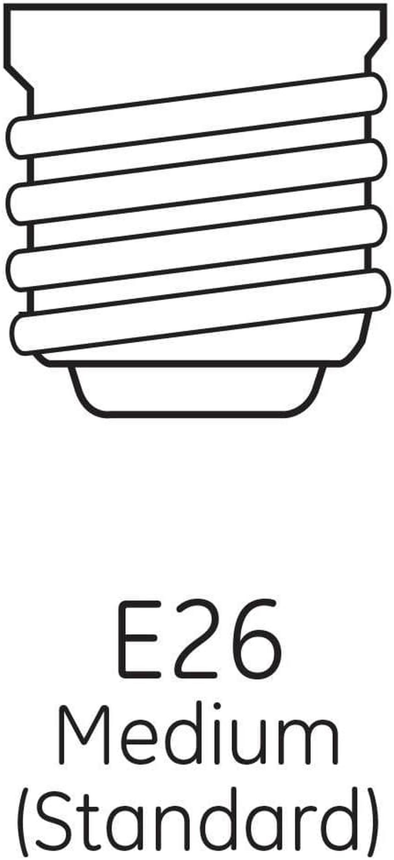 Alt view image 3 of 4 - (2 bulbs) GE Lighting 21173 General Purpose Classic Shape A19 LED 11watt light bulb (75-Watt Replacement), 1050-Lumen Medium Base, 2-Pack, Frosted Daylight