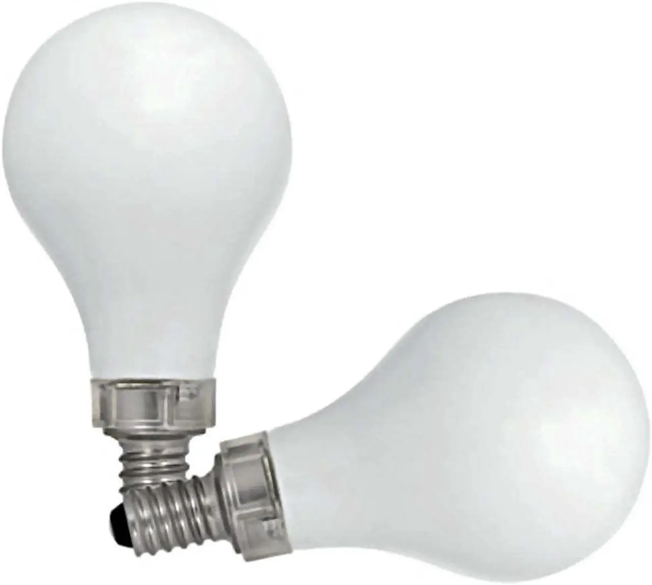 Main image of (8 bulbs) Sylvania 40524 - LED A15 A Line Pear LED Light Bulb, Candelabra base, 2700K Soft White Glass LED Light Bulb