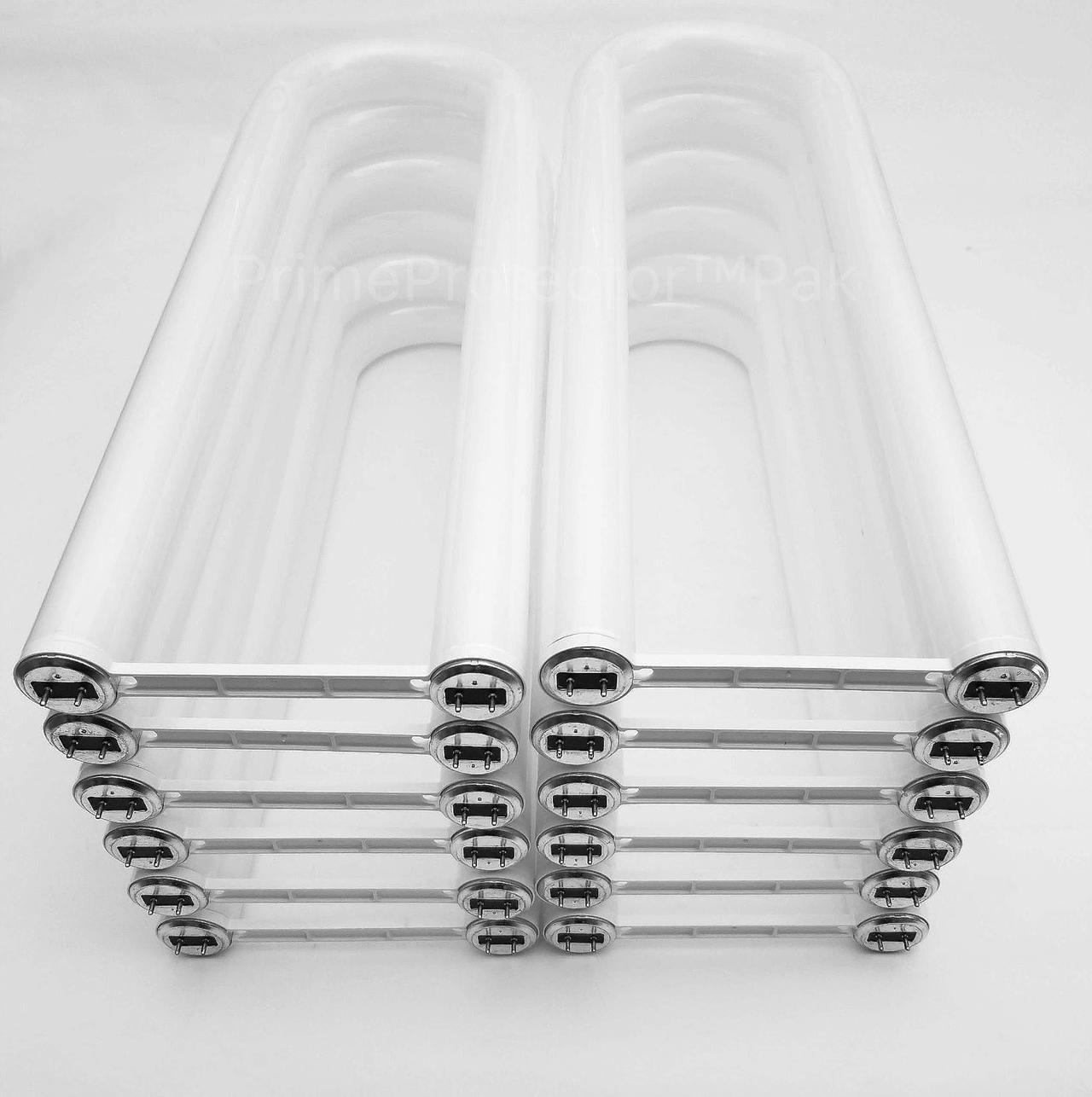 Main image of F40/CX41/U6 - FB40/CWX/6 (12 Pack) 40 Watt T12 U-Bend Fluorescent Tube U Shaped Ubend Ubent Utube Lamp Cool White 4100K Replaces FB40/CW/6 F40SCW/U/6 FB40/T12/CW F40SP41/U/6 FB40T12/CW Supreme/6