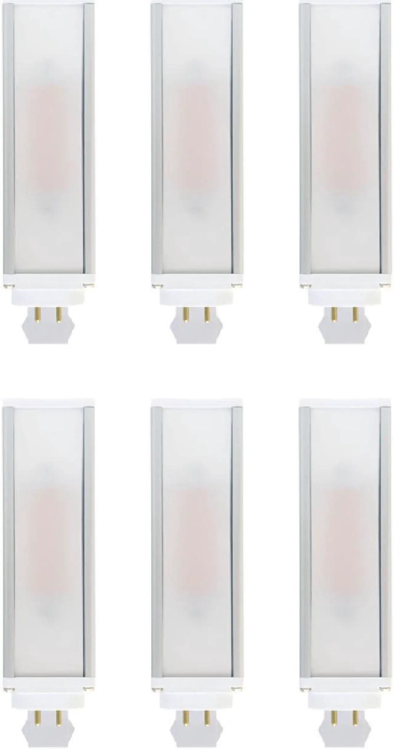 Main image of GE Lighting 96761 LED Light Bulb, White, 1,000 Lumens, 12-Watt - Quantity 6