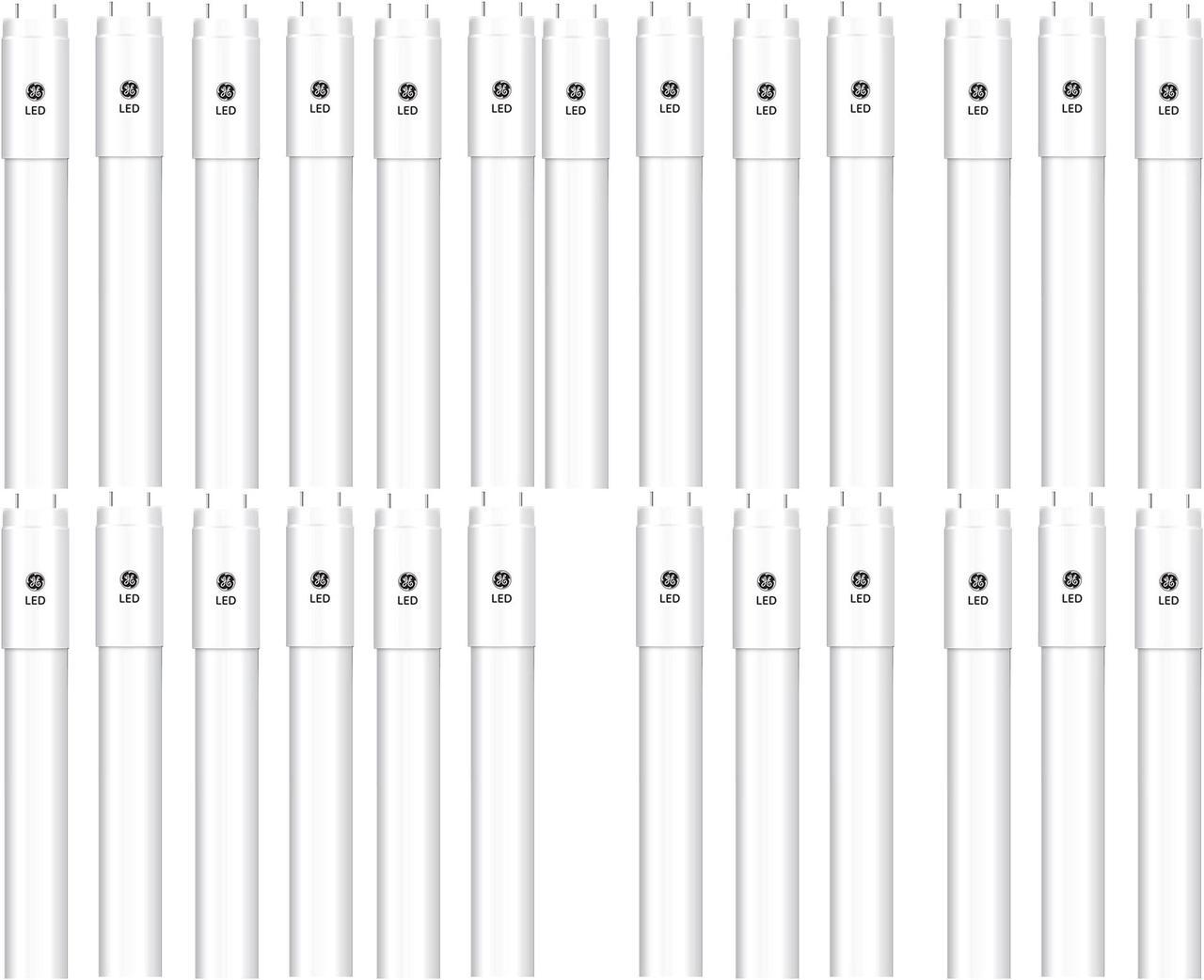 Main image of (case of 25) GE LED Tube 93138405 Type A and B upgrade for 48 inch fluorescent T8, Type A and Type B Dual-Mode Glass 13 watt, 1850 lumens, 3000K Color Temp, LED Tube