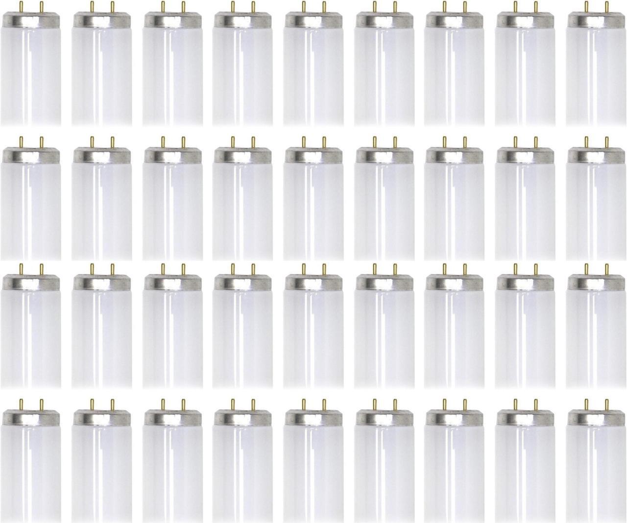 Main image of (case of 36) GE 23746 - F32T8/XL/SPX50/ECO/CVG Straight T8 Fluorescent Tube Light Bulb, 48 inch T8, 32 watts, 2715 lumens, 5000K Daylight / Cool White, Shatter Resistant, Ecolux