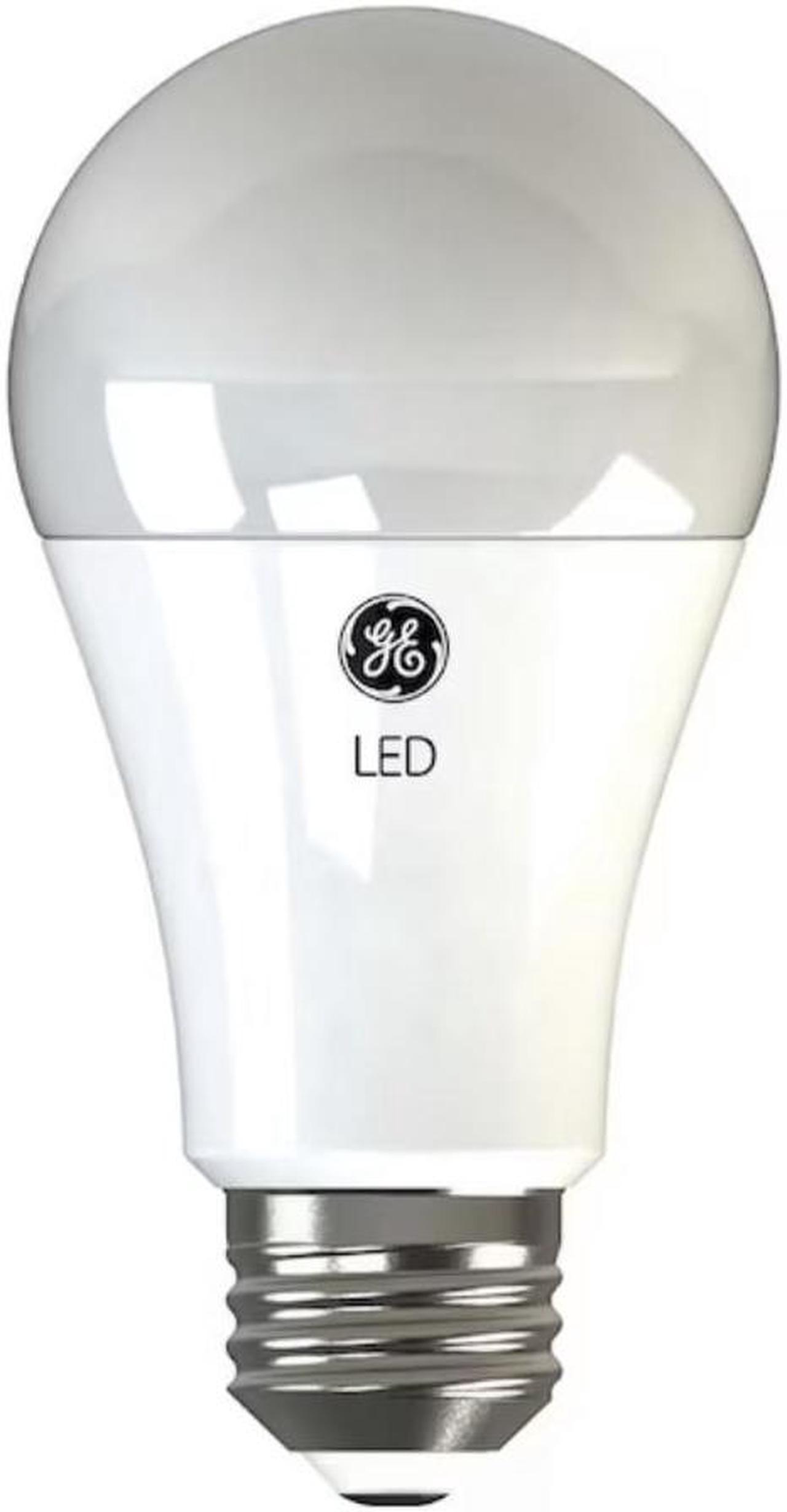 Alt view image 2 of 5 - GE Lighting 93116245 LED A19 Garage Door Opener Bulb, Frosted Soft White, 1490 Lumens, 14-Watts, rough service, heavy duty to withstand vibration